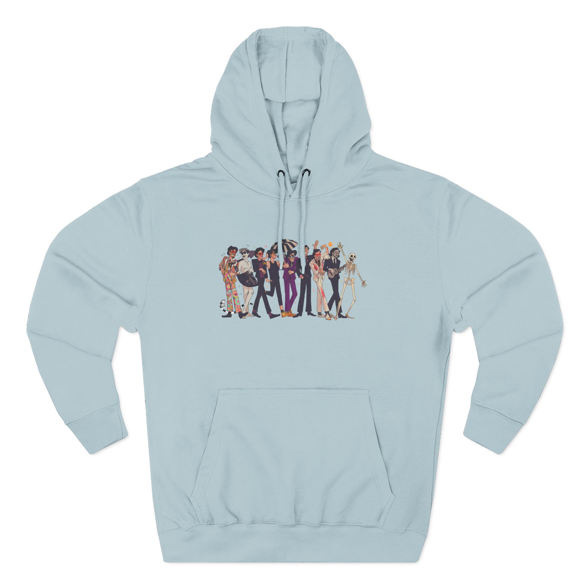 Will Wood Death of the Author Three-Panel Fleece Hoodie