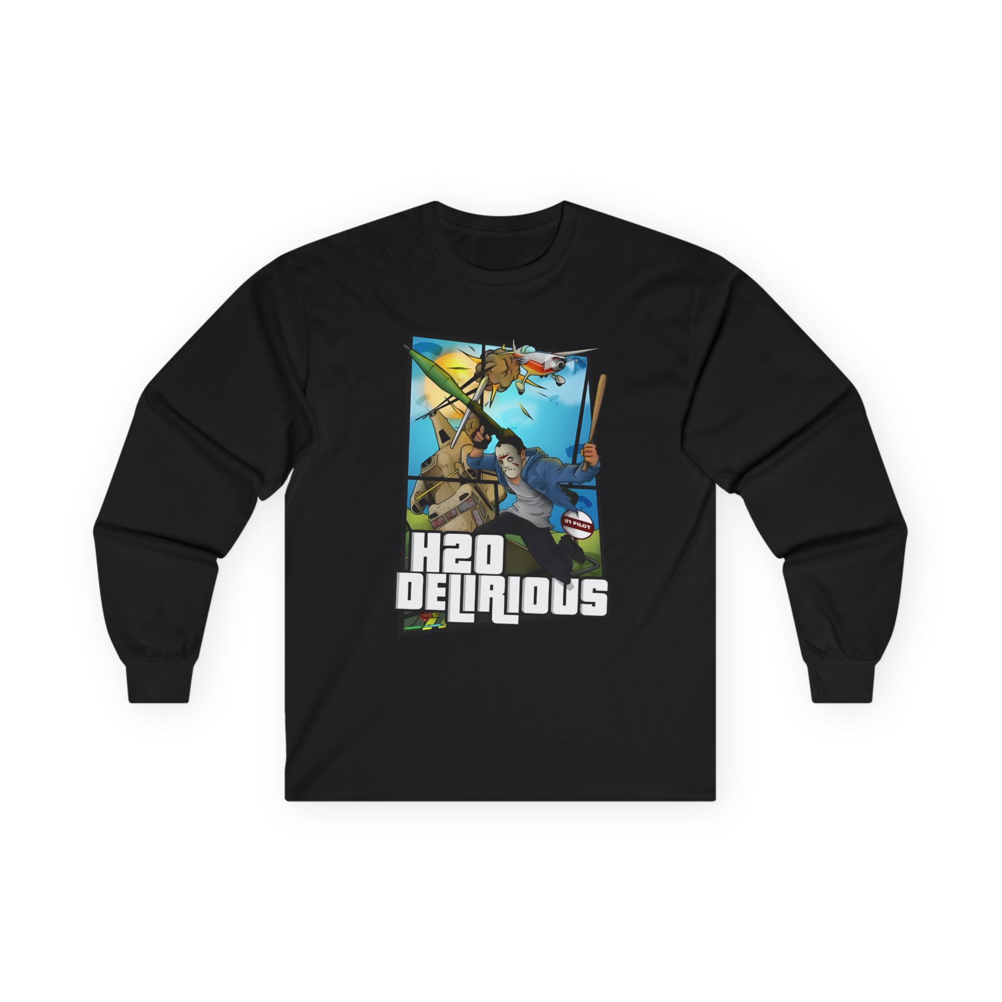 H2odelirious Unisex Ultra Cotton Long Sleeve Tee