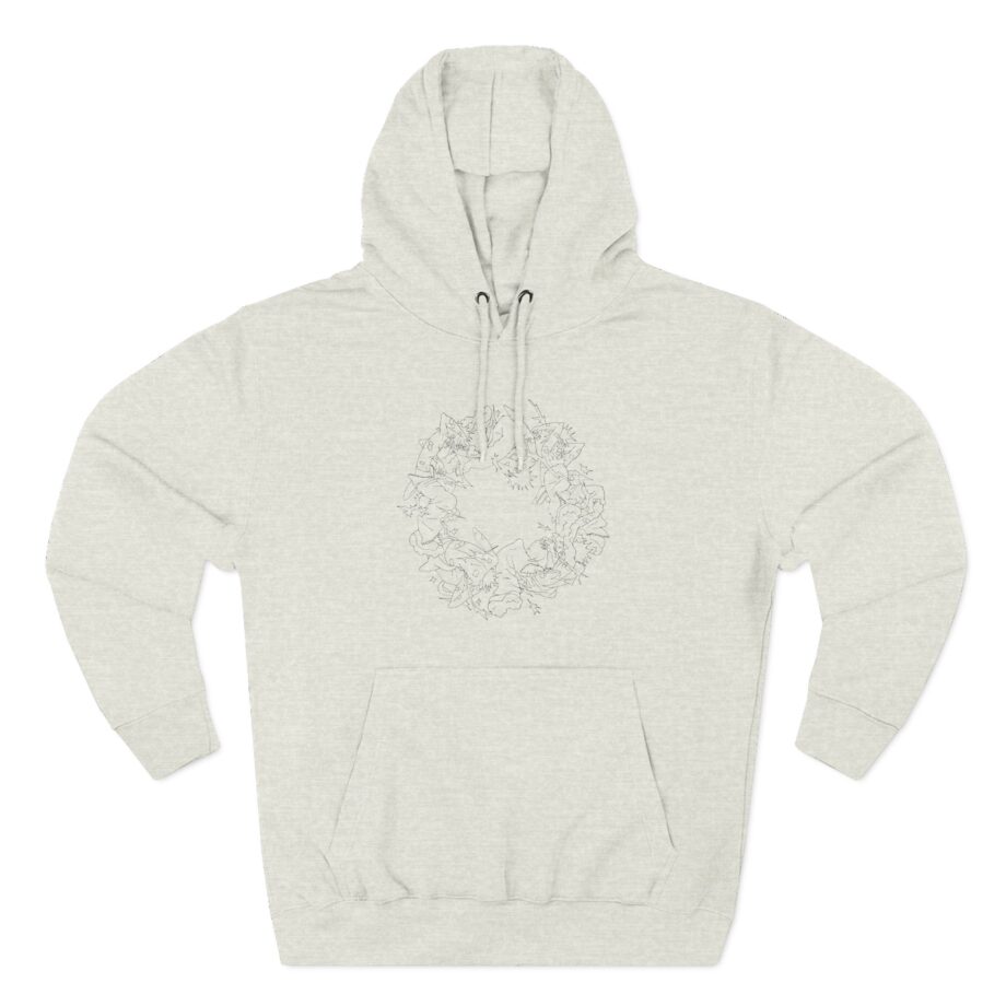 Ecco2k in the Flesh Three-Panel Fleece Hoodie