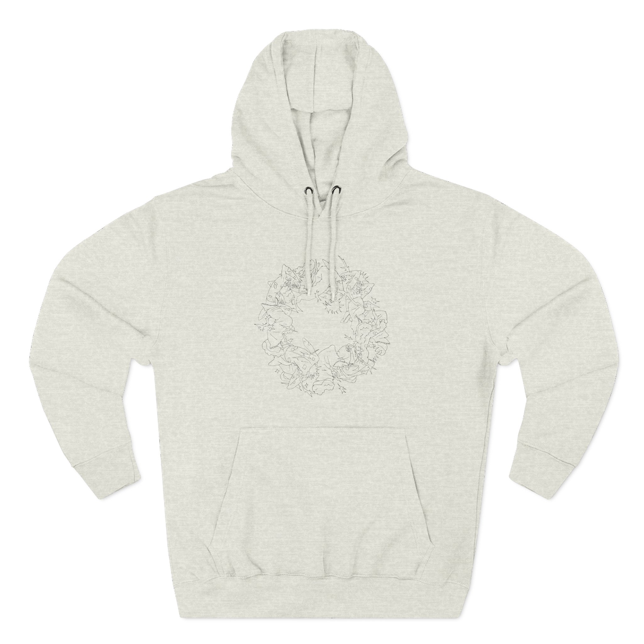 Ecco2k in the Flesh Three-Panel Fleece Hoodie