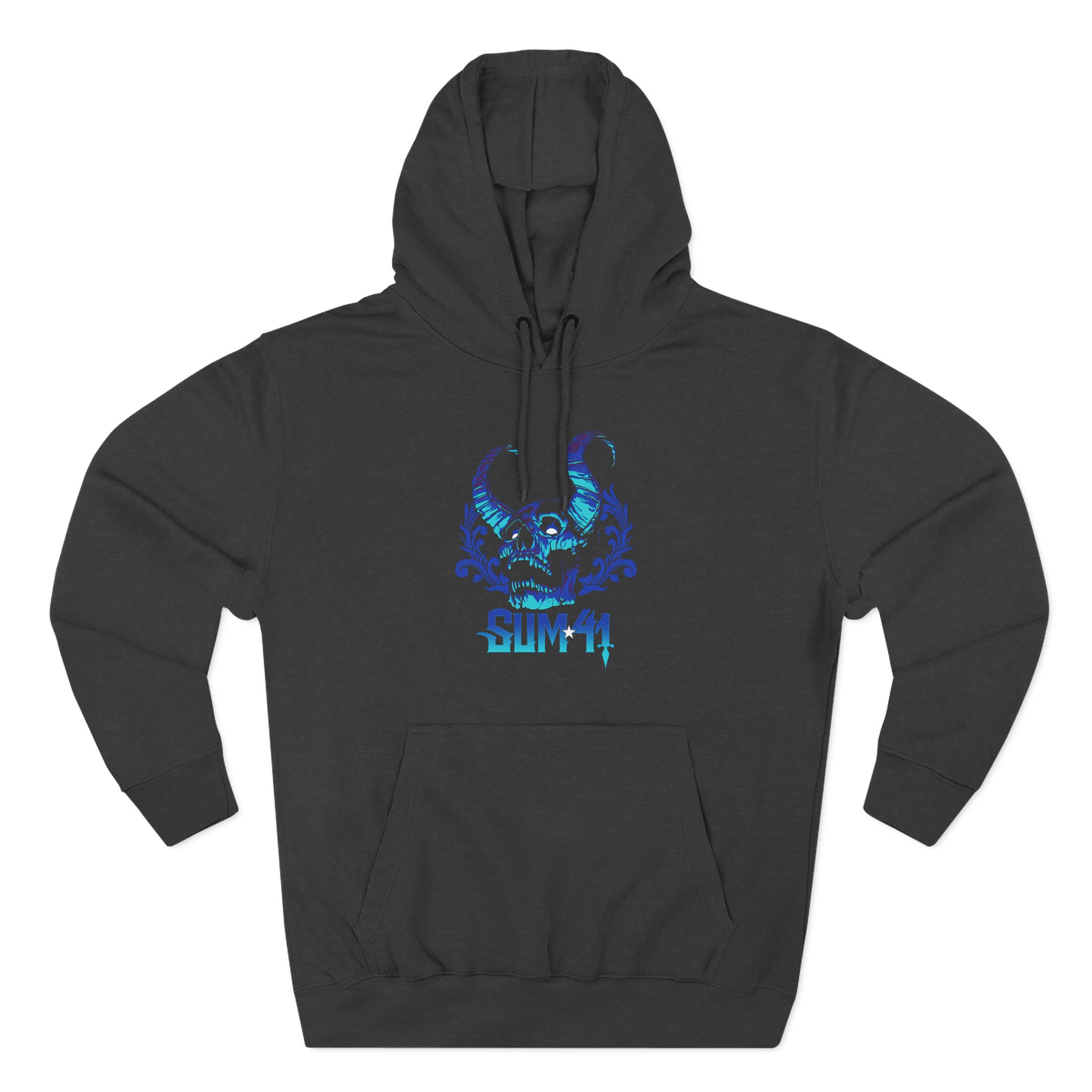 Sum 41 Blue Demon Itin Three-Panel Fleece Hoodie