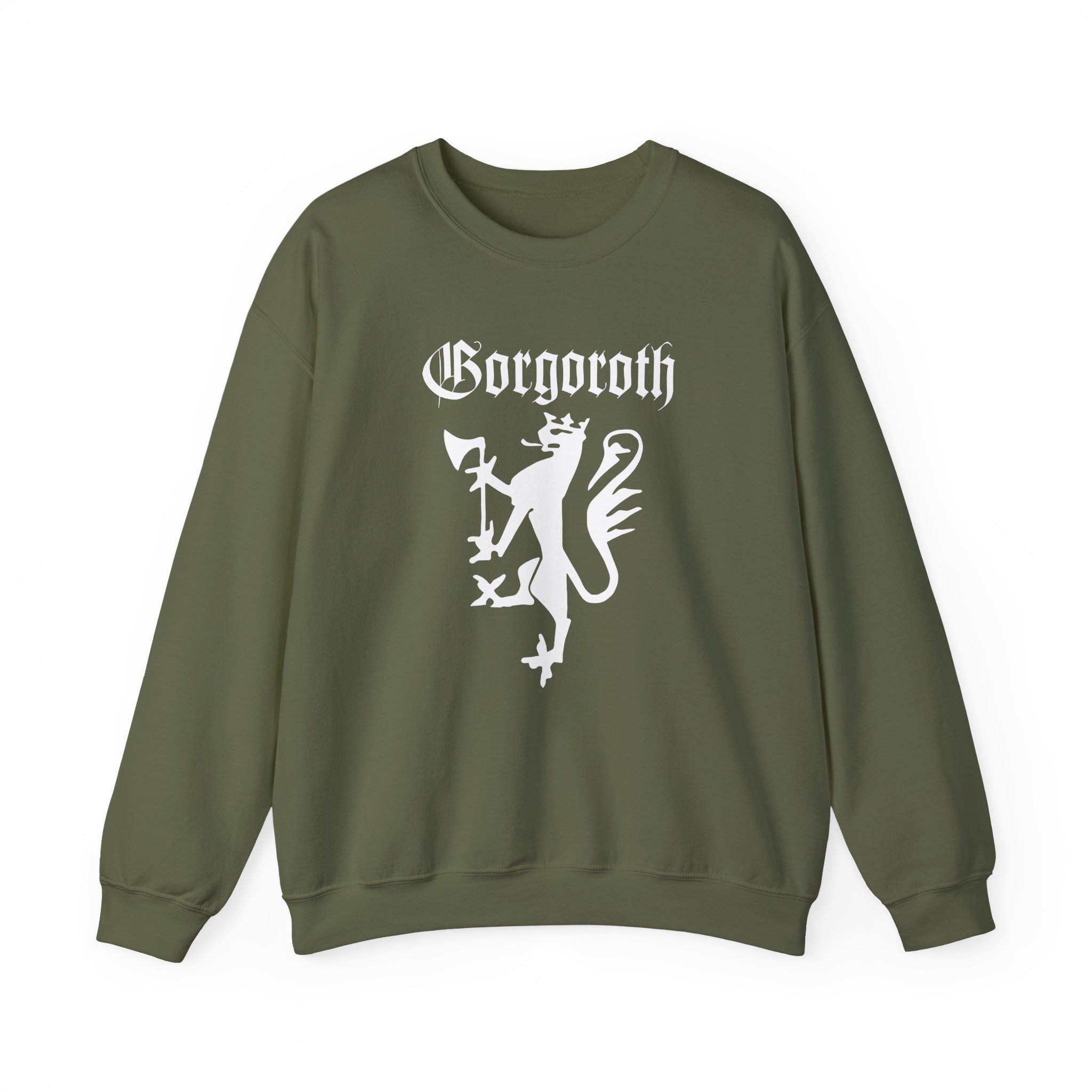 Gorgoroth Dragon Unisex Heavy Blendâ„¢ Crewneck Sweatshirt