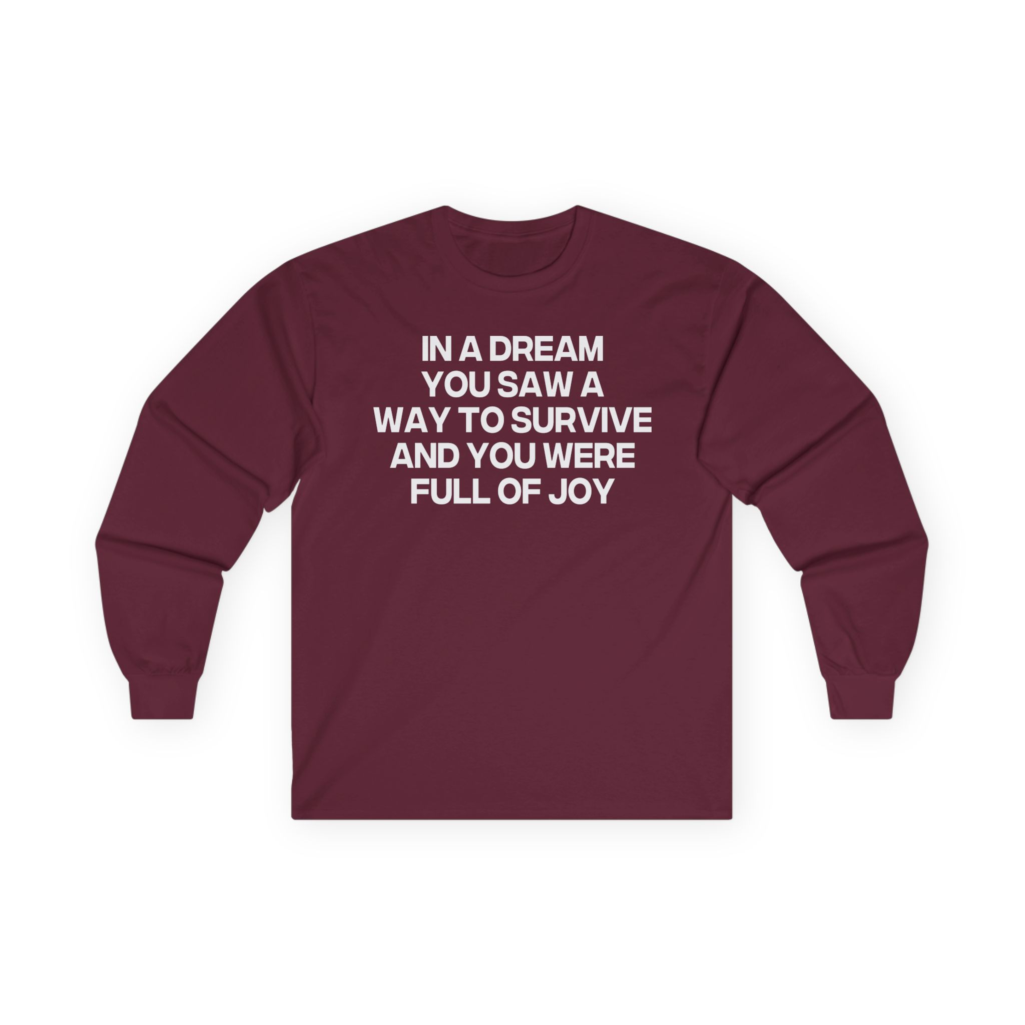 1992 Jenny Holzer Unisex Ultra Cotton Long Sleeve Tee
