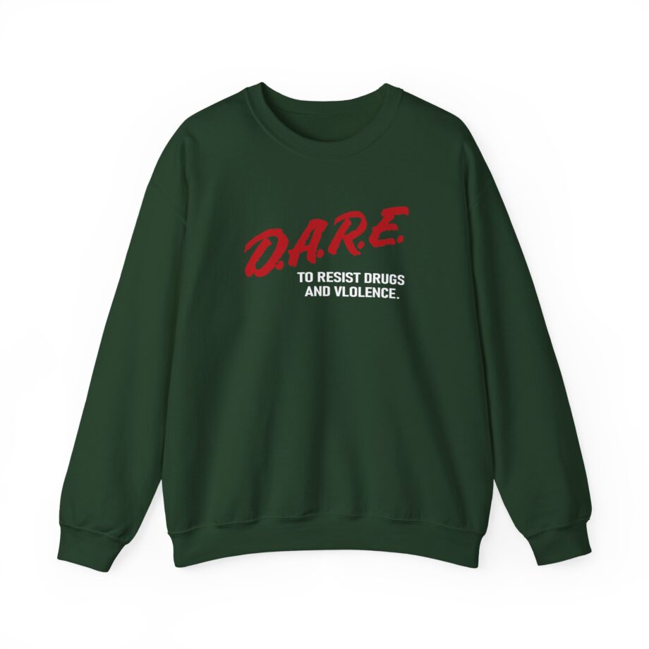 The Dare to Resist Drugs and Violence Unisex Heavy Blend™ Crewneck Sweatshirt