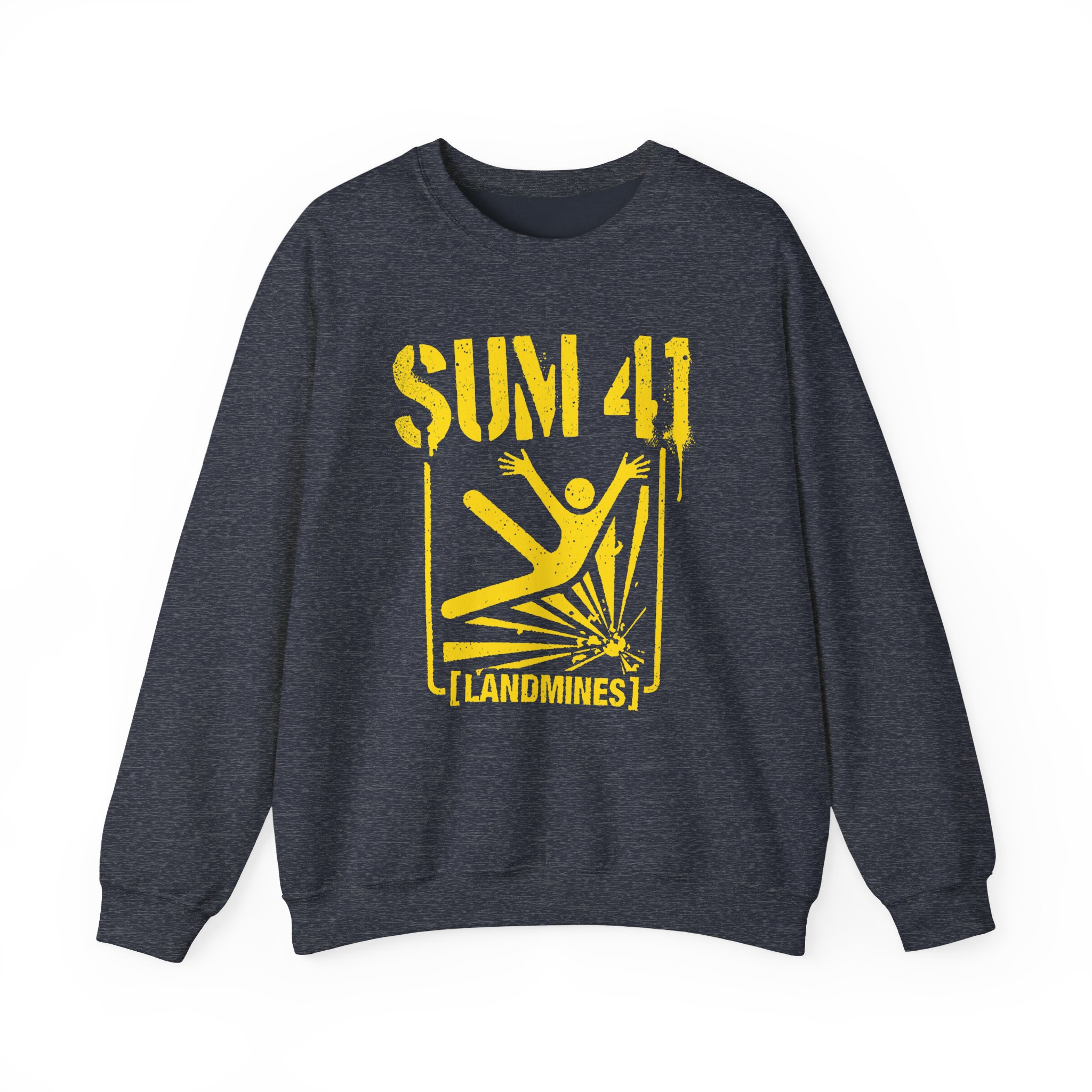 Sum 41 Landmines Unisex Heavy Blendâ„¢ Crewneck Sweatshirt