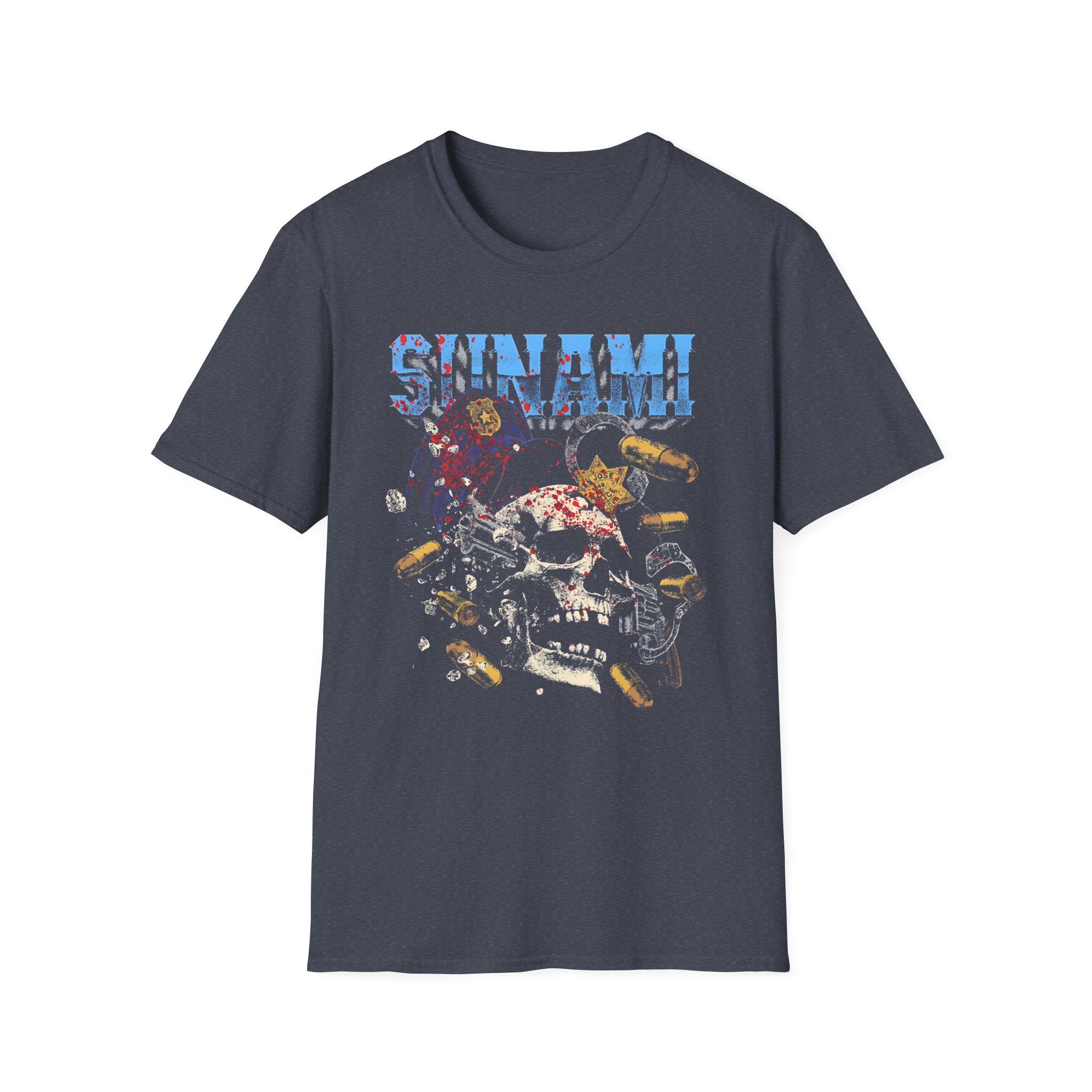 Sunami Skull Unisex Softstyle T-Shirt