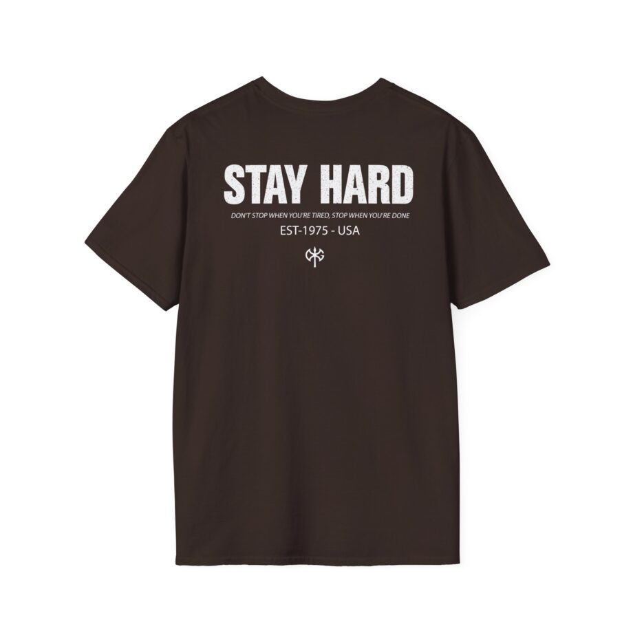 David Goggins  Stay Hard Unisex Softstyle T-Shirt