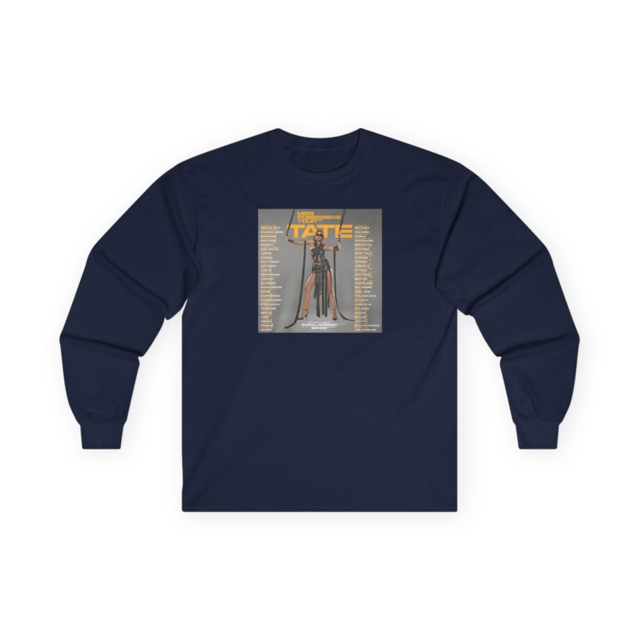 Tate Mcrae Miss Possessive Tour 2025 Unisex Ultra Cotton Long Sleeve Tee
