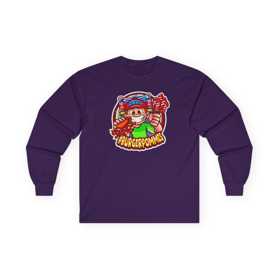 Burger Pommes Unisex Ultra Cotton Long Sleeve Tee