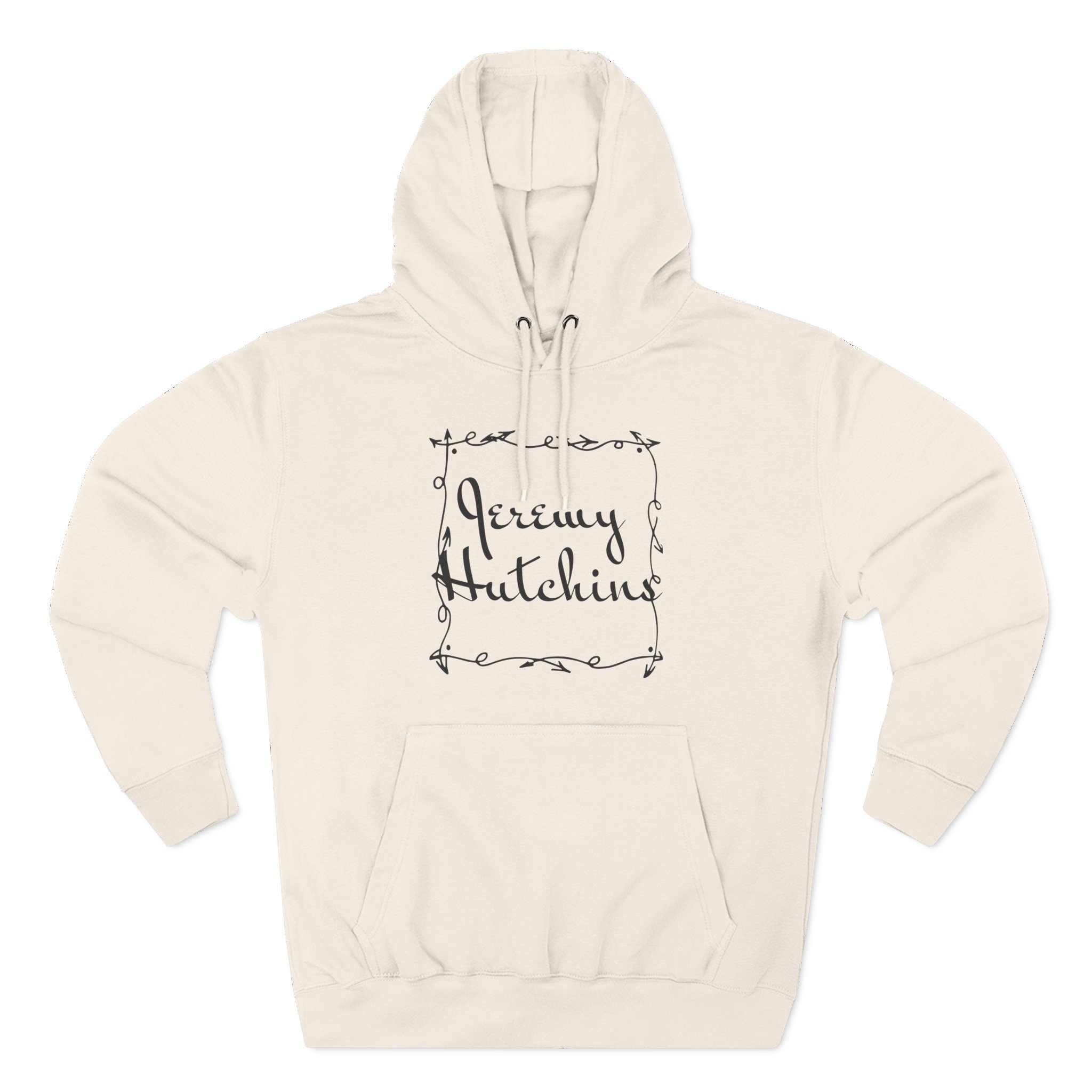 Jeremy Hutchins Three-Panel Fleece Hoodie
