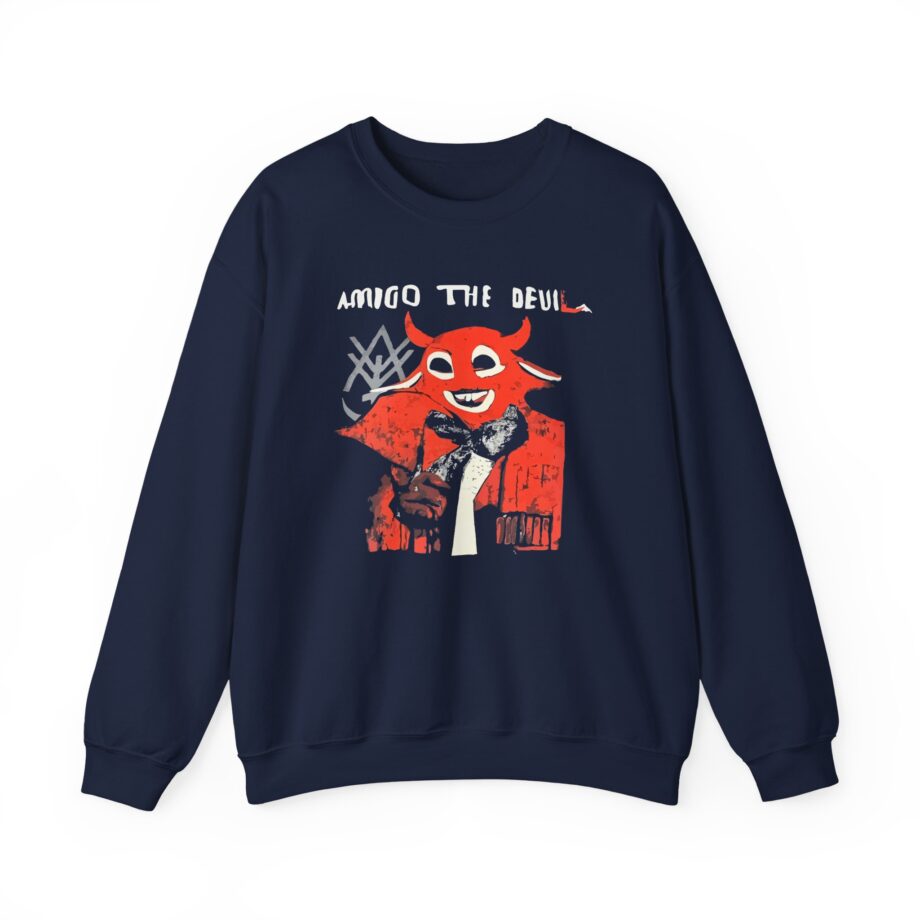 Amigo the Devil Seal the Deal Unisex Heavy Blend™ Crewneck Sweatshirt