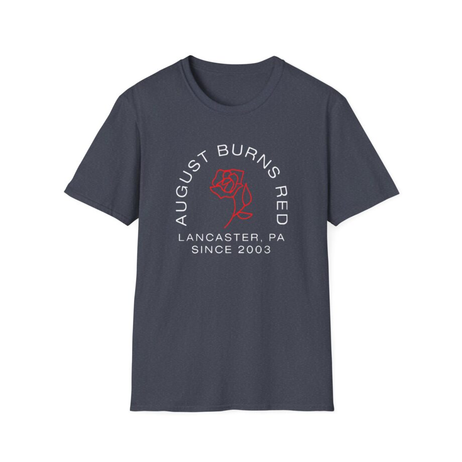 August Burns Red Rose Unisex Softstyle T-Shirt