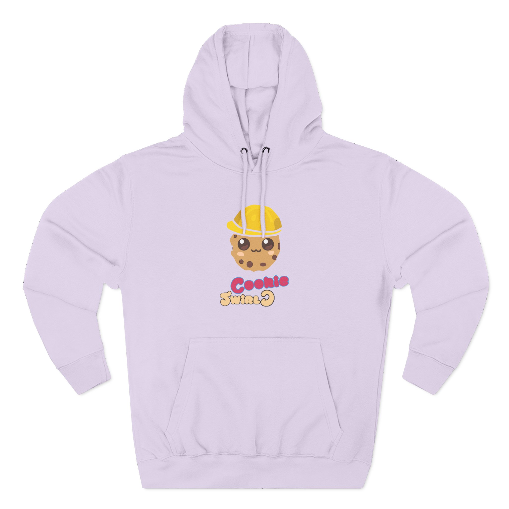 Cookieswirlc Three-Panel Fleece Hoodie