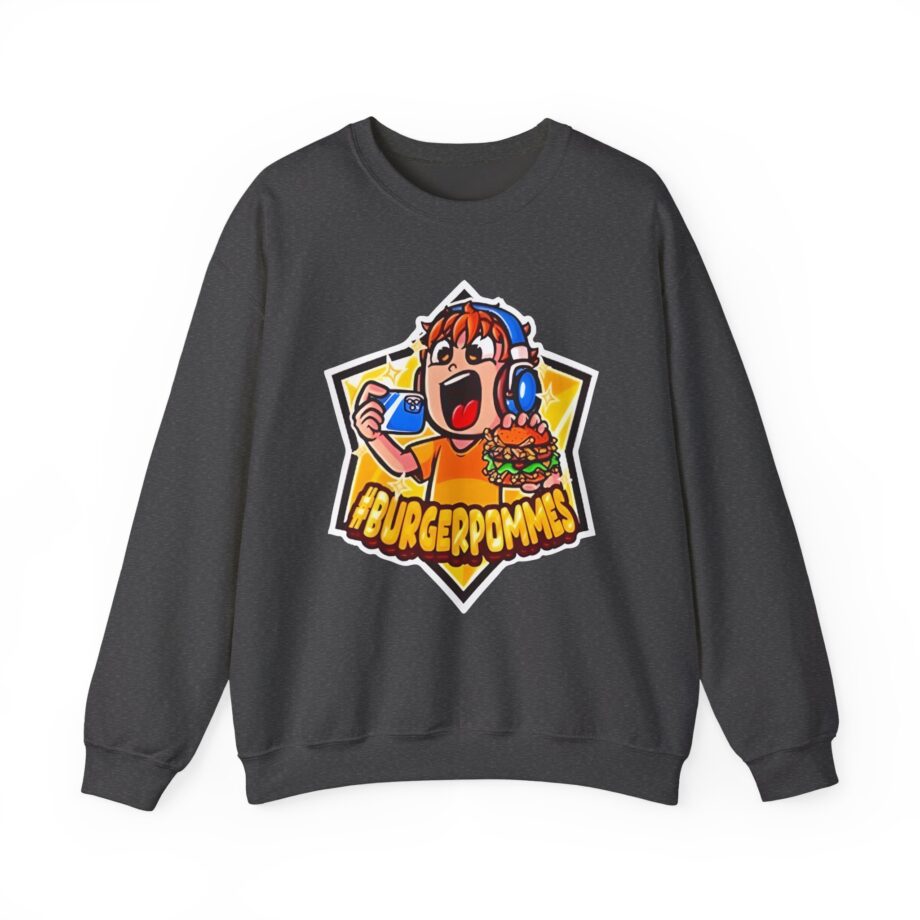 Burger Pommes Unisex Heavy Blend™ Crewneck Sweatshirt