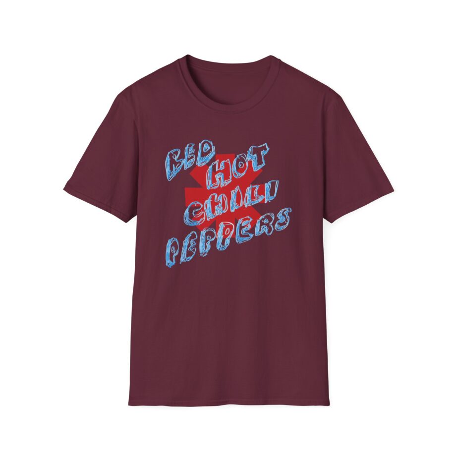 Red Hot Chili Peppers Scribbled Logo Unisex Softstyle T-Shirt