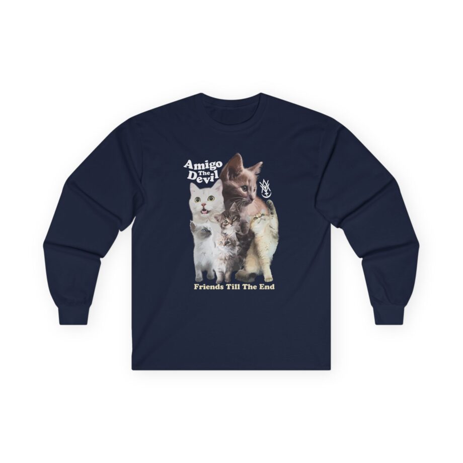 Amigo the Devil  Too Many Puppies Unisex Ultra Cotton Long Sleeve Tee