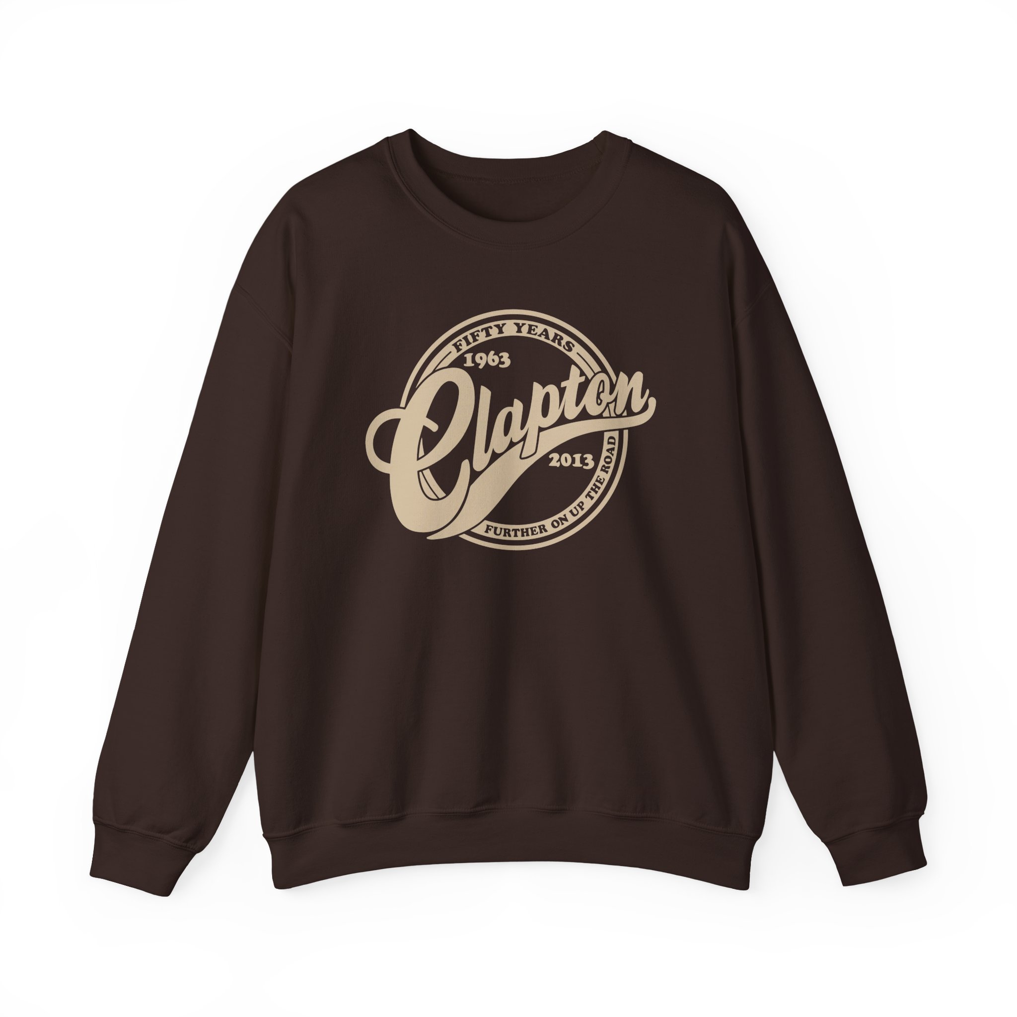 Eric Clapton 50 Years Unisex Heavy Blendâ„¢ Crewneck Sweatshirt