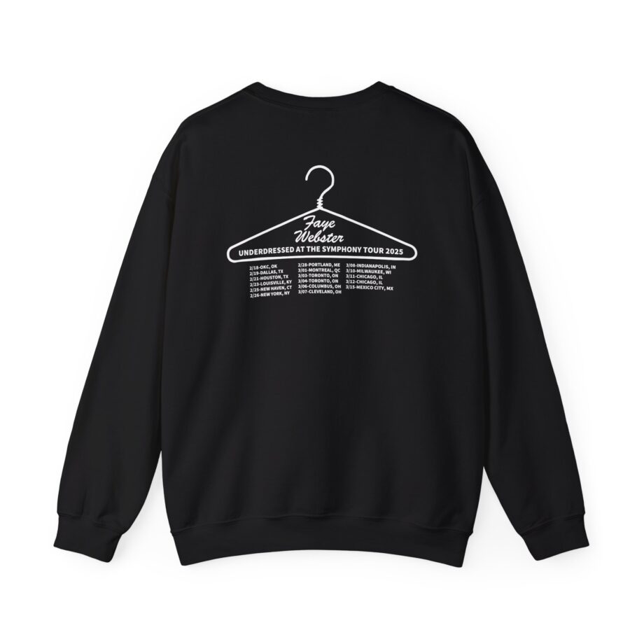 Faye Webster Underdressed at the Symphony 2025 Tour Unisex Heavy Blend™ Crewneck Sweatshirt