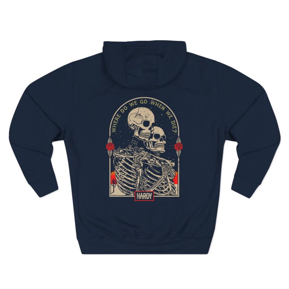 Hardy When We Die Three-Panel Fleece Hoodie