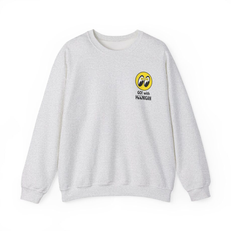 Ken Block Hoonigan X Mooneyes Go With Hoon Unisex Heavy Blend™ Crewneck Sweatshirt