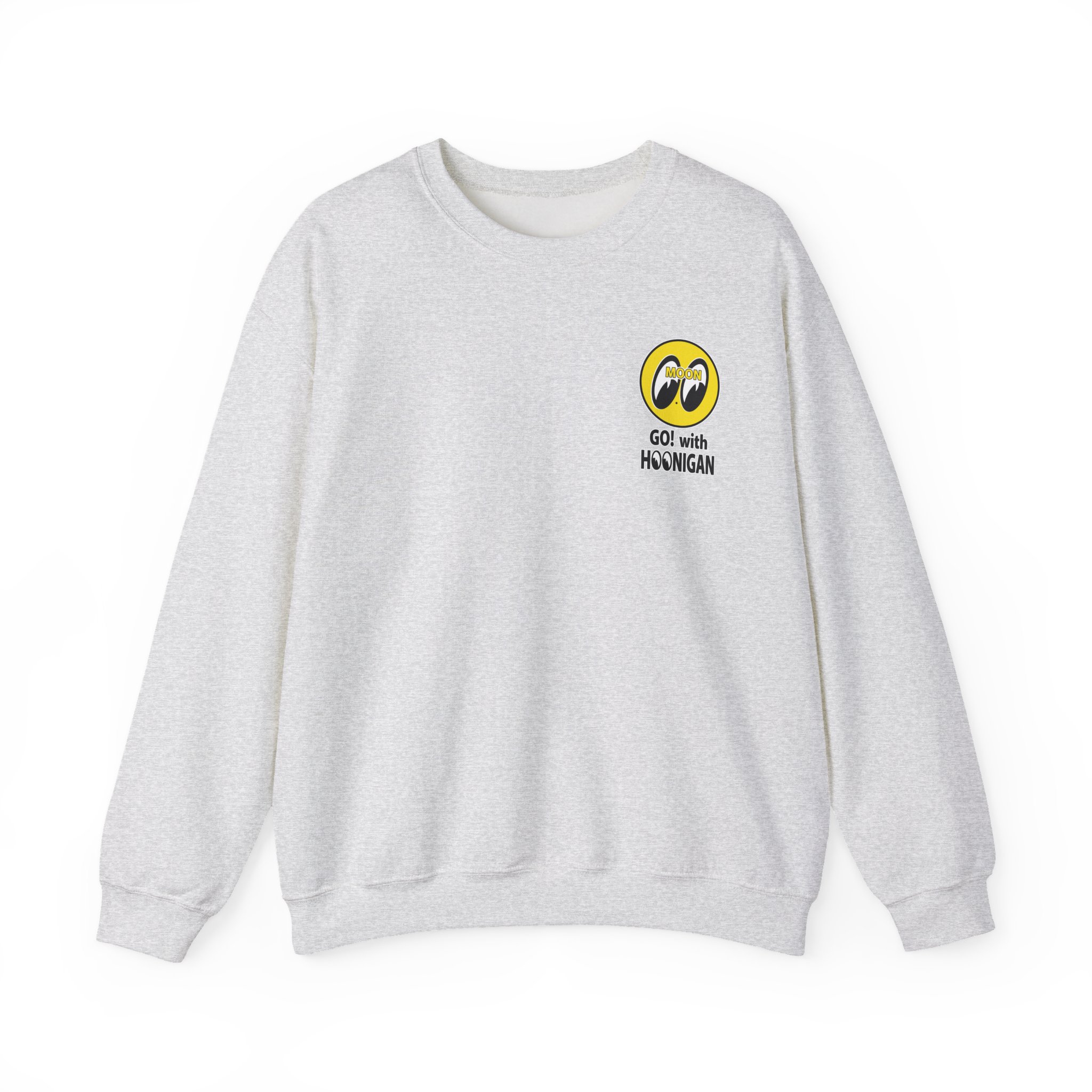 Ken Block Hoonigan X Mooneyes Go With Hoon Unisex Heavy Blendâ„¢ Crewneck Sweatshirt