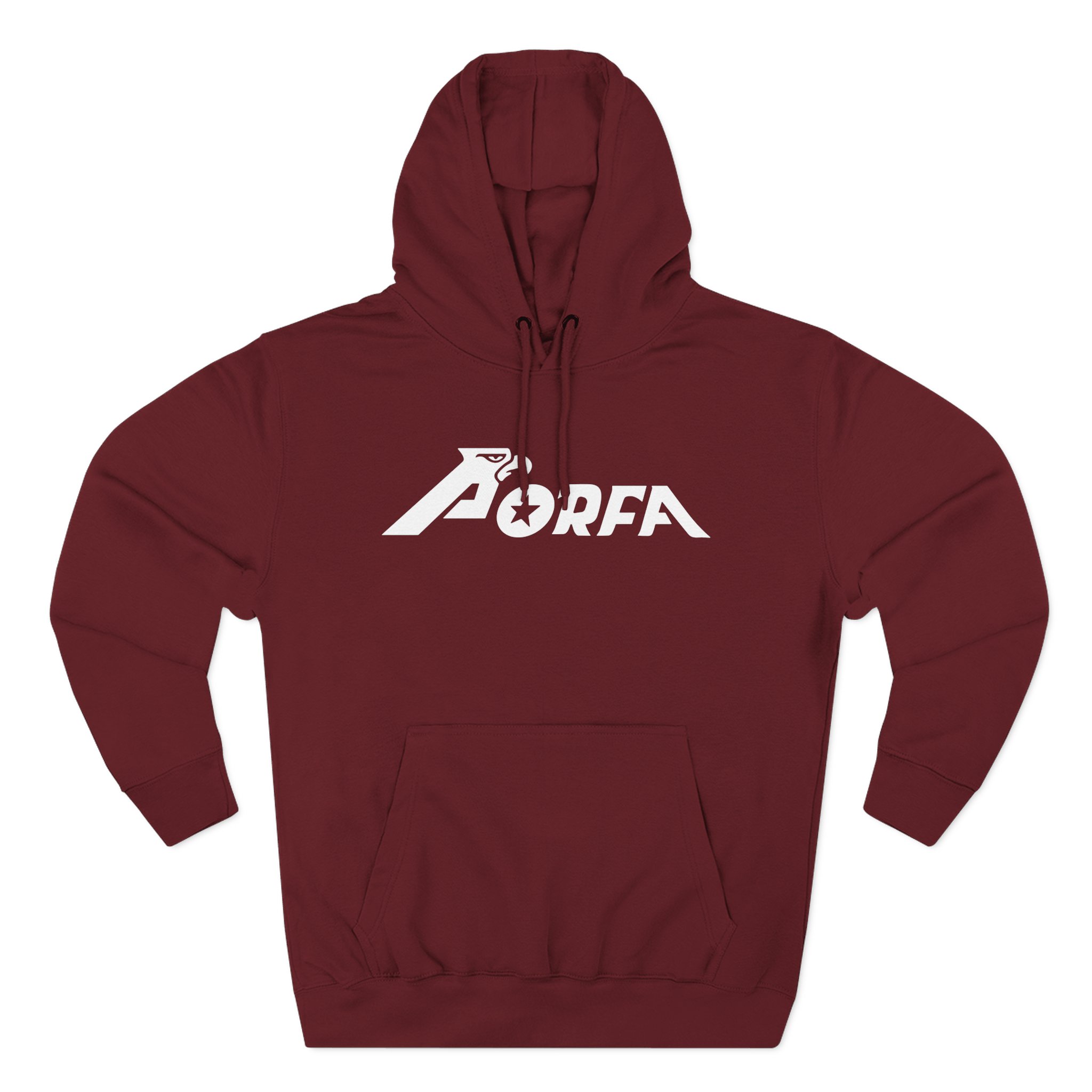 Porfa Three-Panel Fleece Hoodie