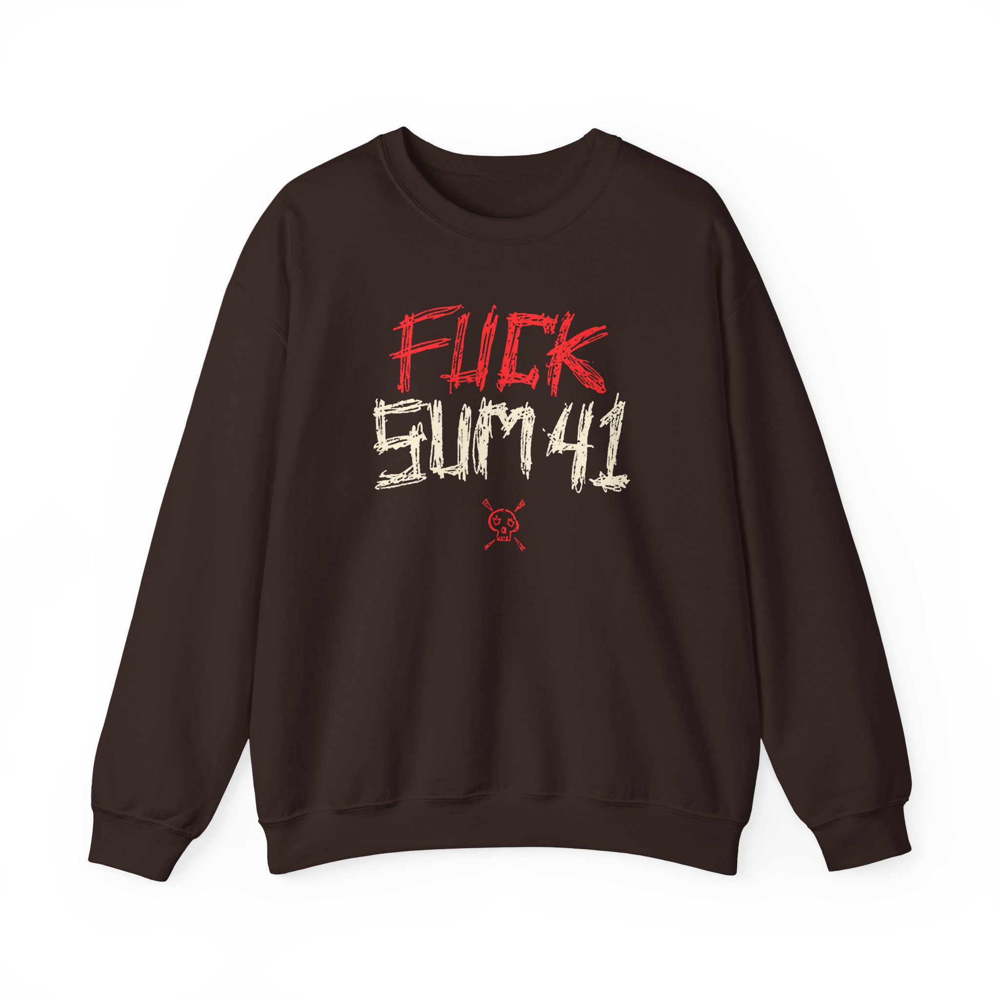 Sum 41 F**k Tour Unisex Heavy Blendâ„¢ Crewneck Sweatshirt
