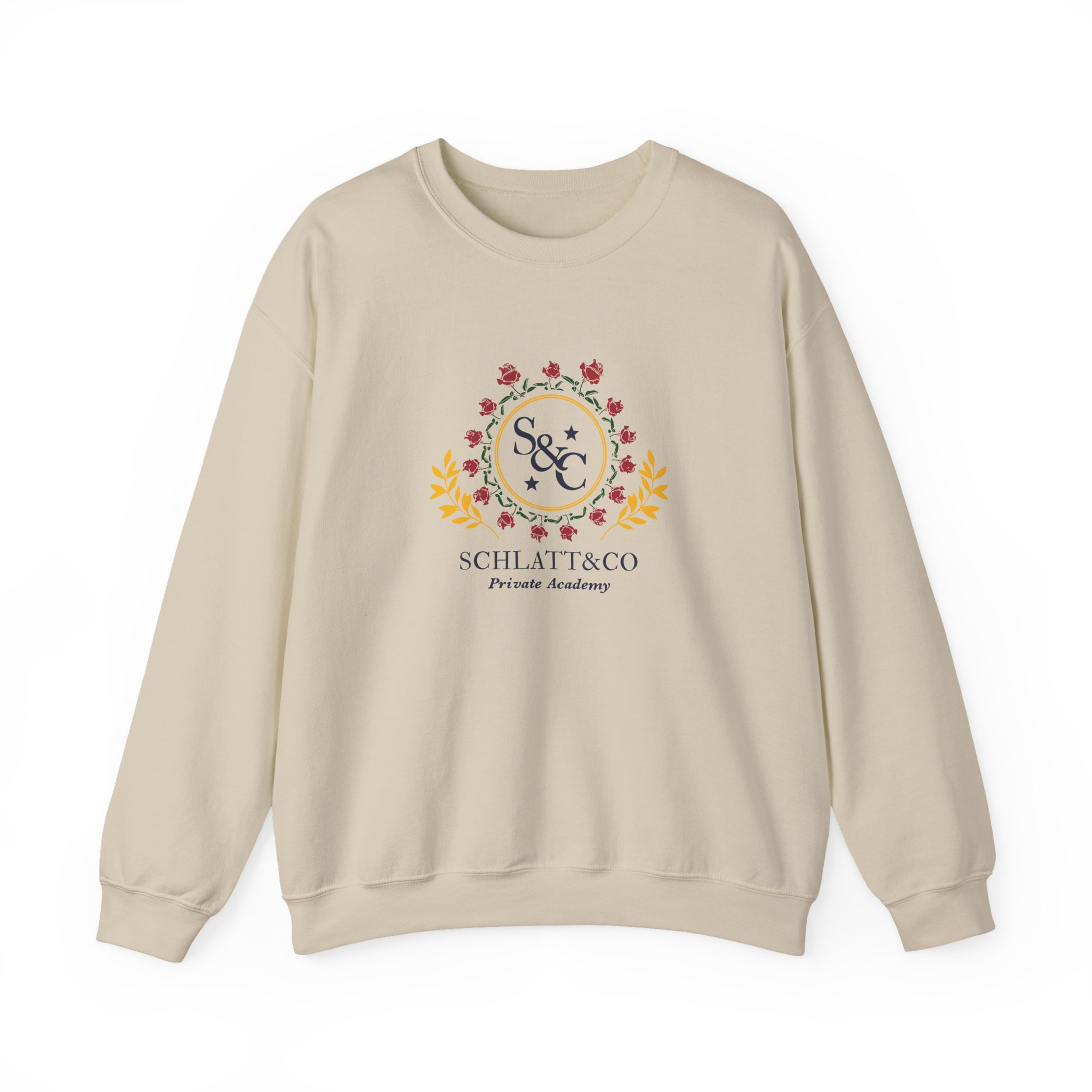 Jschlatt Private Academy Unisex Heavy Blendâ„¢ Crewneck Sweatshirt