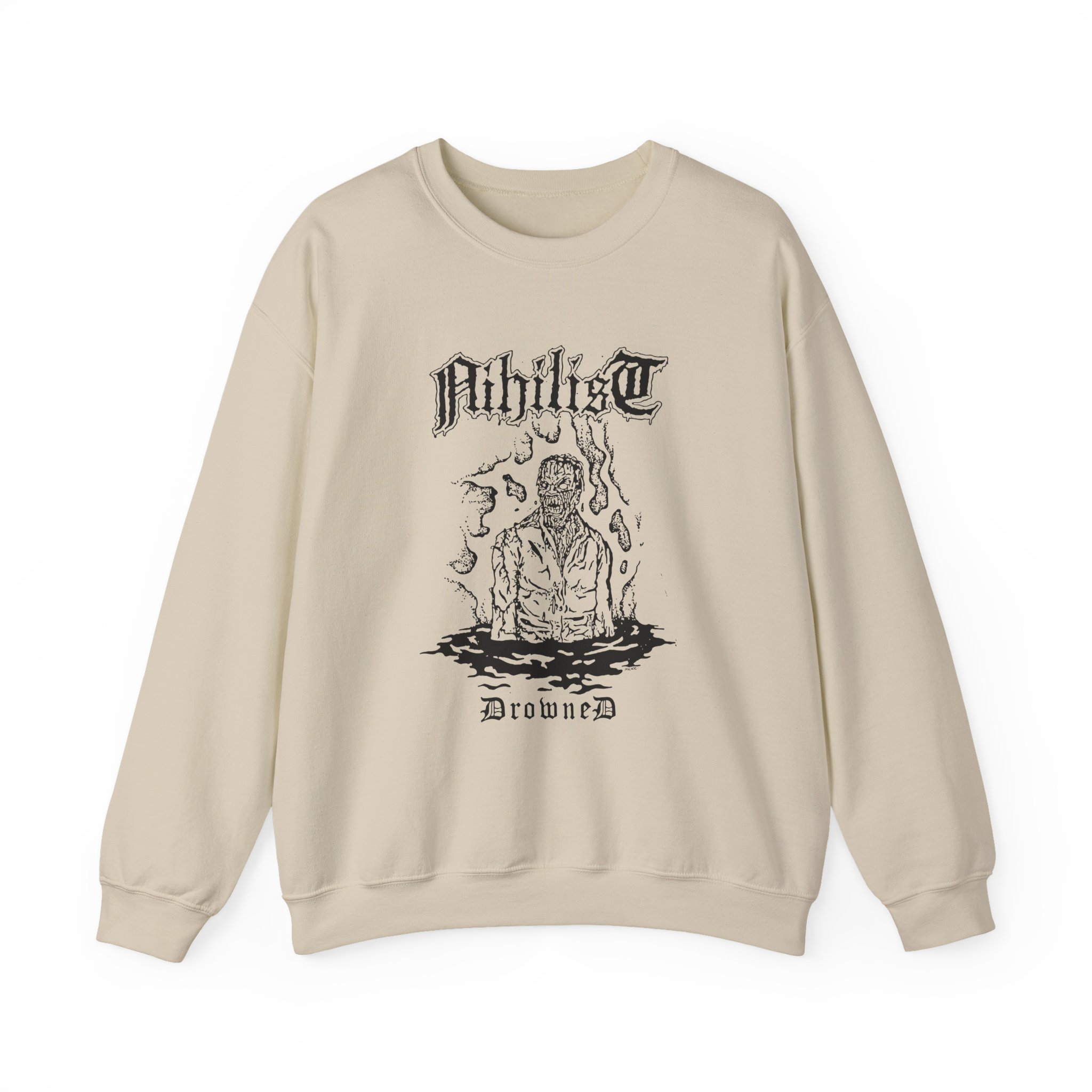 Entombed Nihilist Drowned Unisex Heavy Blendâ„¢ Crewneck Sweatshirt