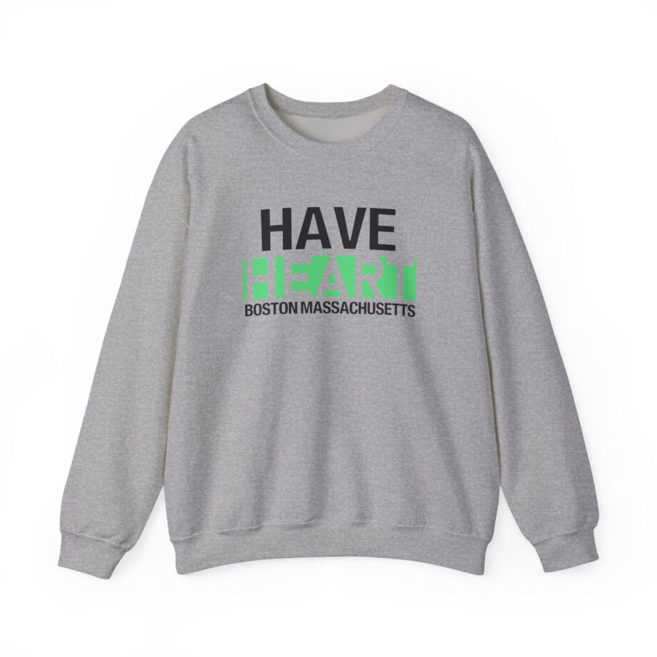 Have Heart Armed With a Mind Unisex Heavy Blend™ Crewneck Sweatshirt