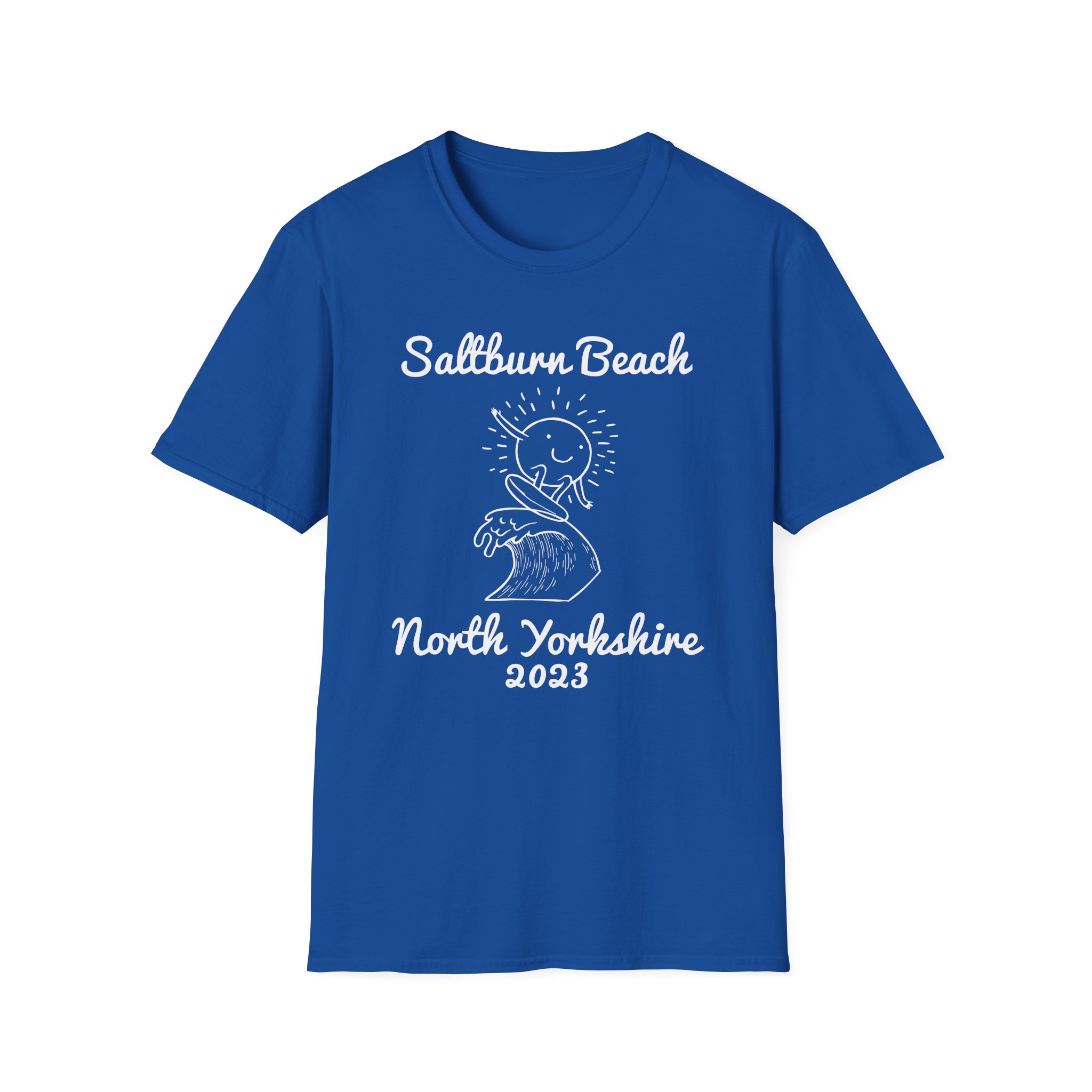 Saltburn Beach Unisex Softstyle T-Shirt