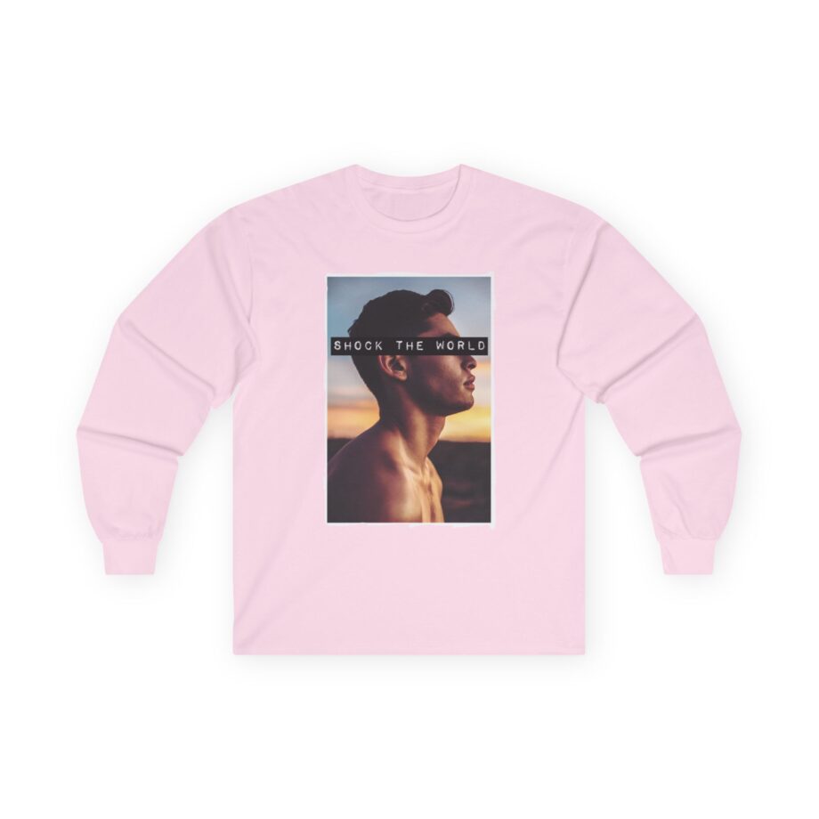 Ryan Garcia Shock the World Unisex Ultra Cotton Long Sleeve Tee