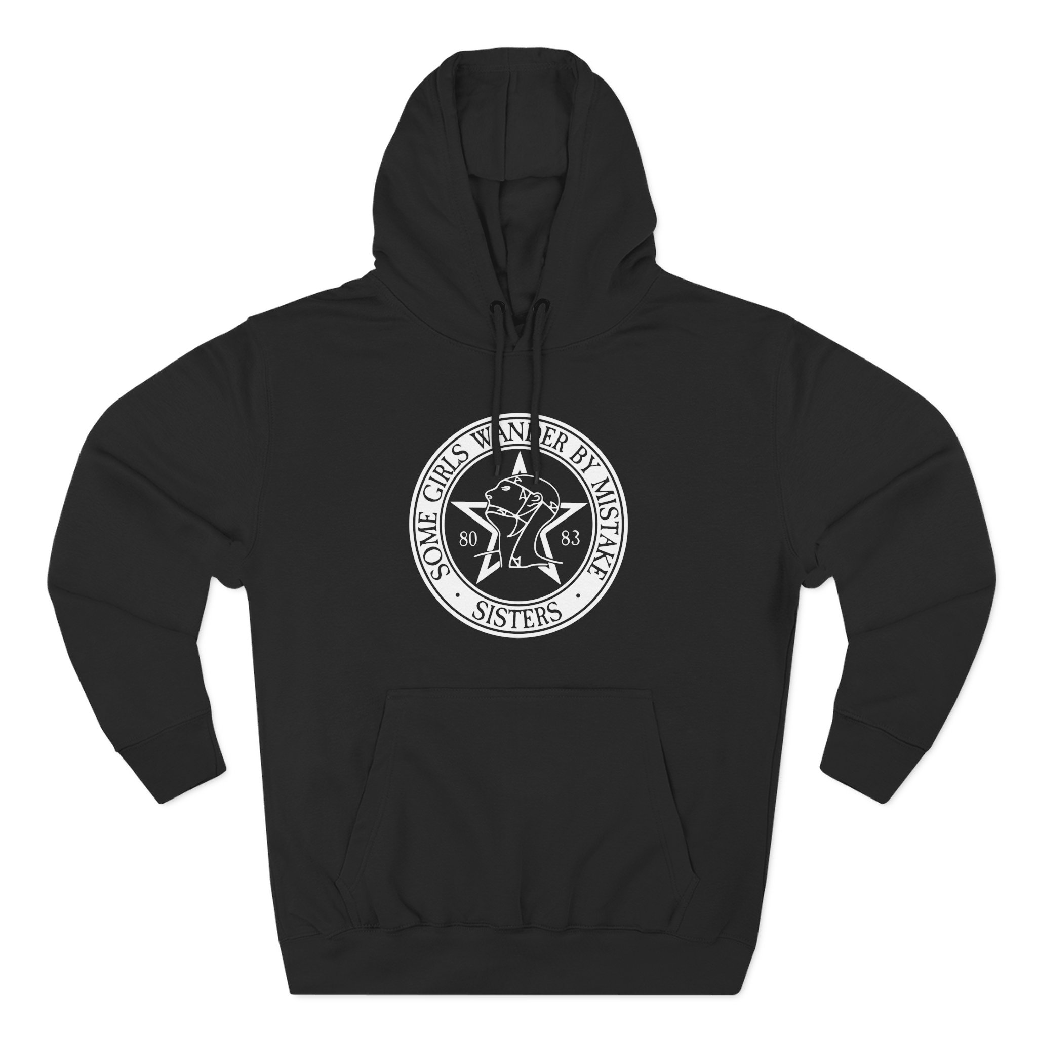The Sisters Of Mercy, The - Some Girls Wander By Mistake Three-Panel Fleece Hoodie