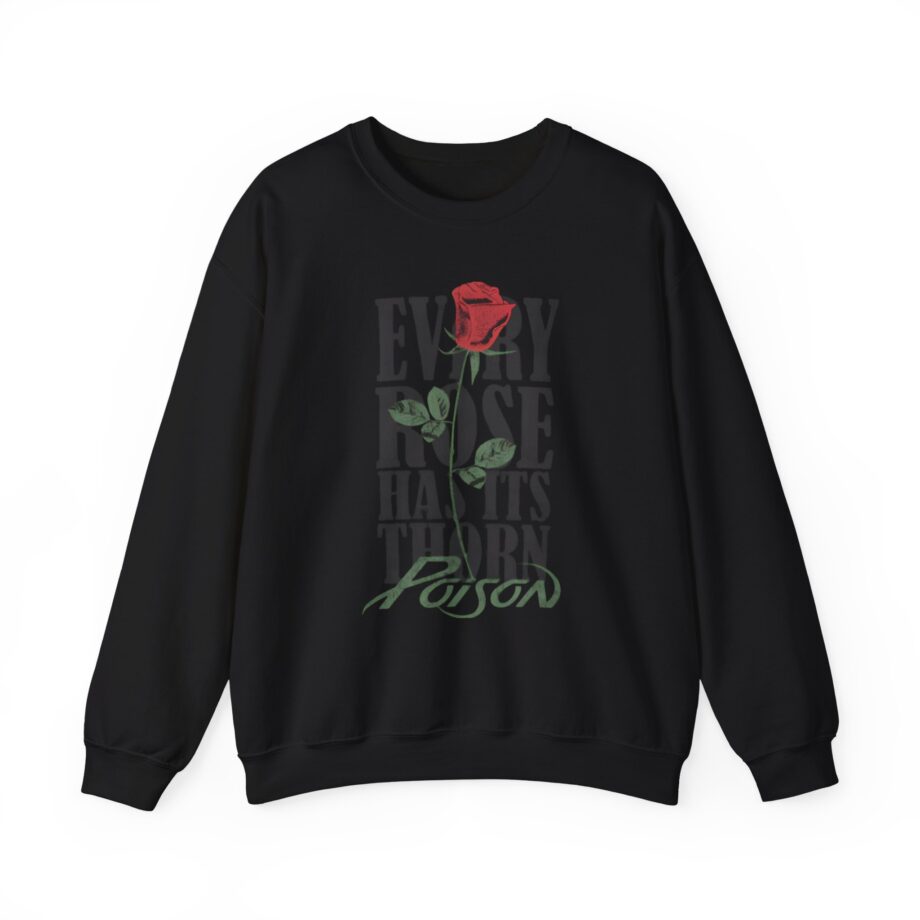 Poison Every Rose Thorn Unisex Heavy Blend™ Crewneck Sweatshirt