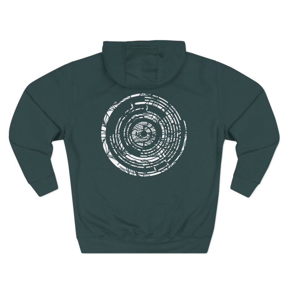 Pendulum White Maze Three-Panel Fleece Hoodie