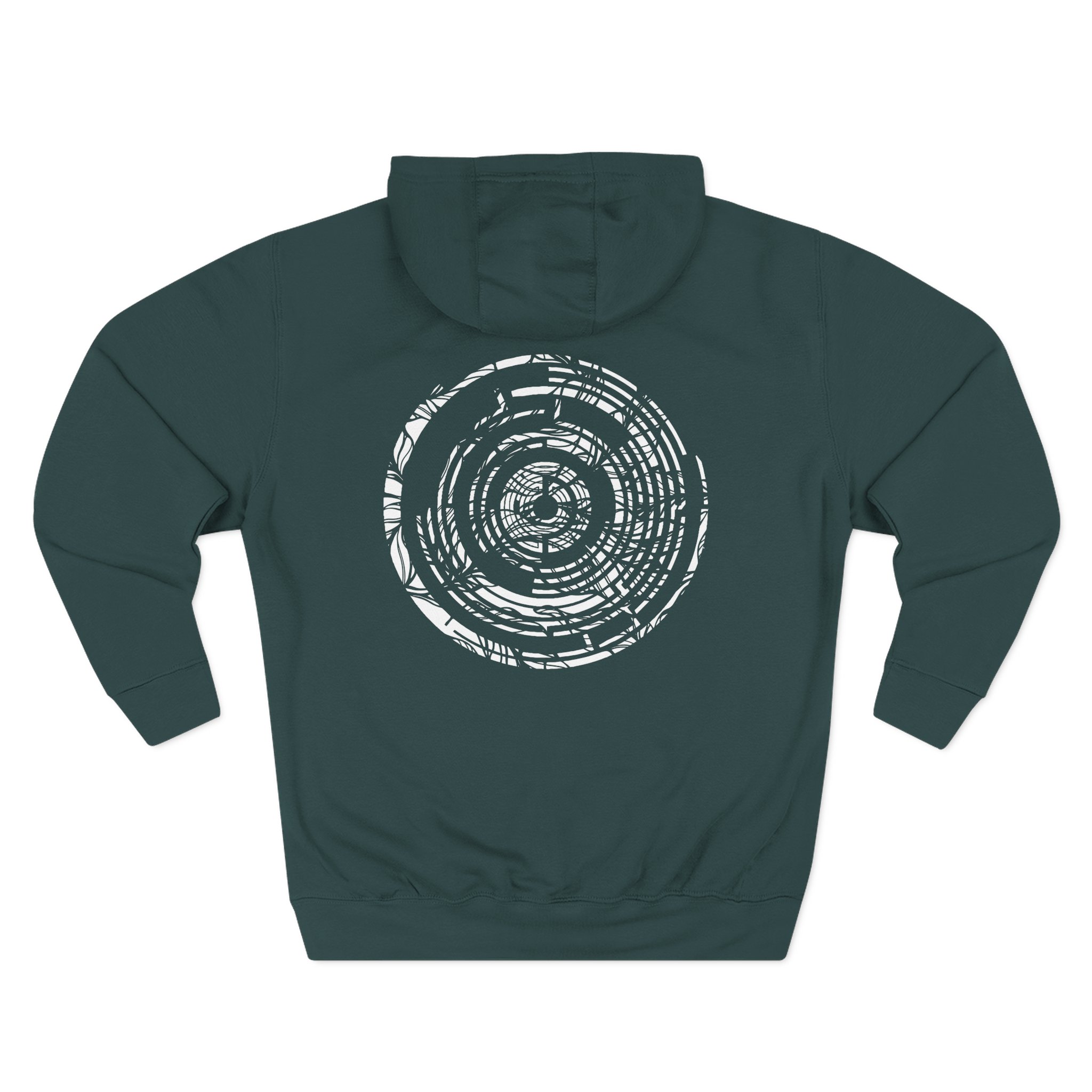Pendulum White Maze Three-Panel Fleece Hoodie