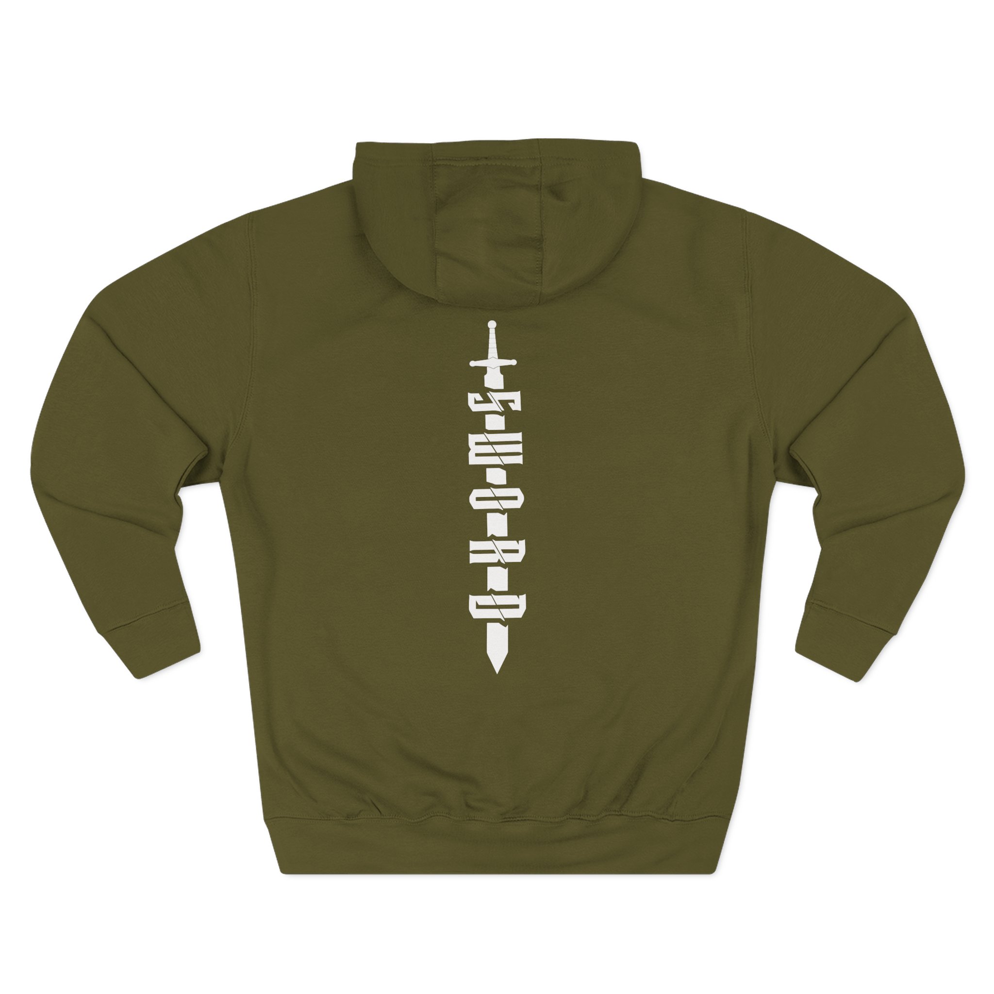 Trevor Bauer Outage Sword Spine Three-Panel Fleece Hoodie