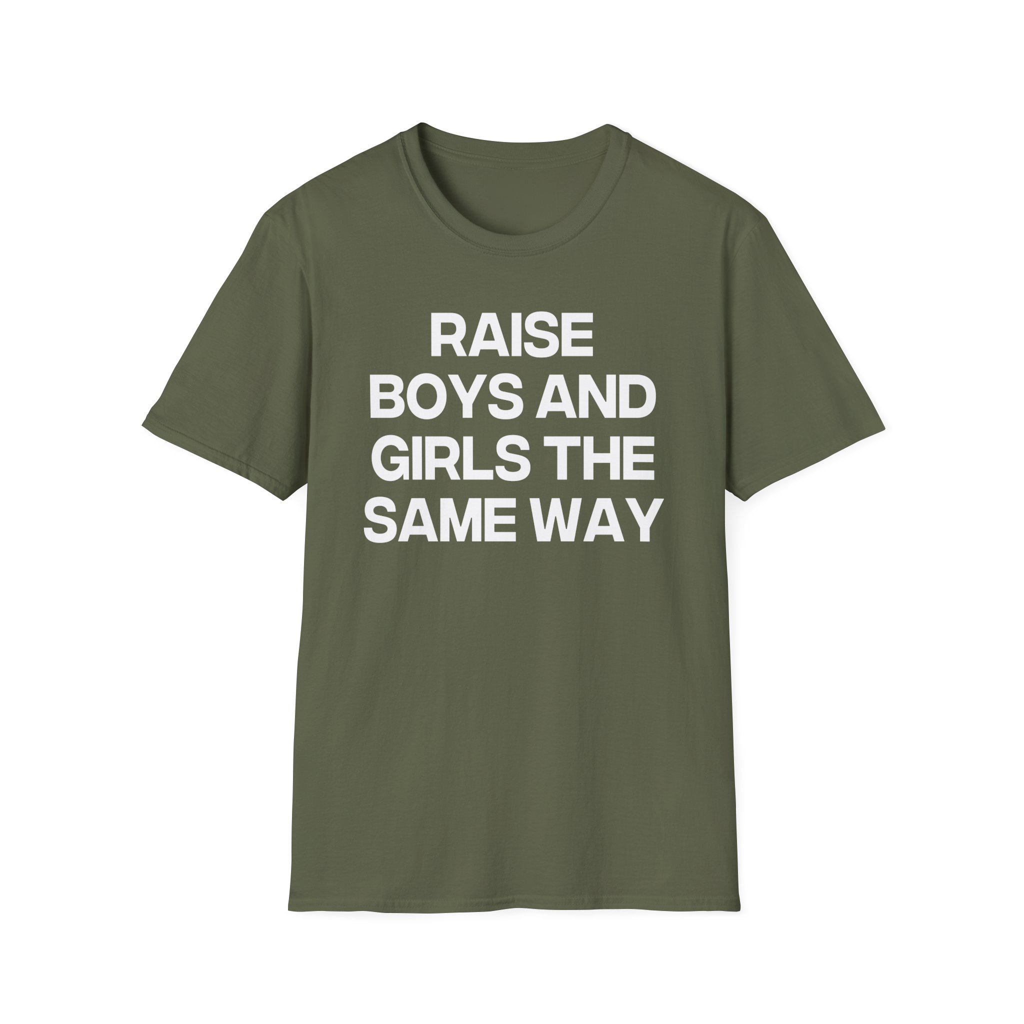 Jenny Holzer Raise the Same Way Unisex Softstyle T-Shirt