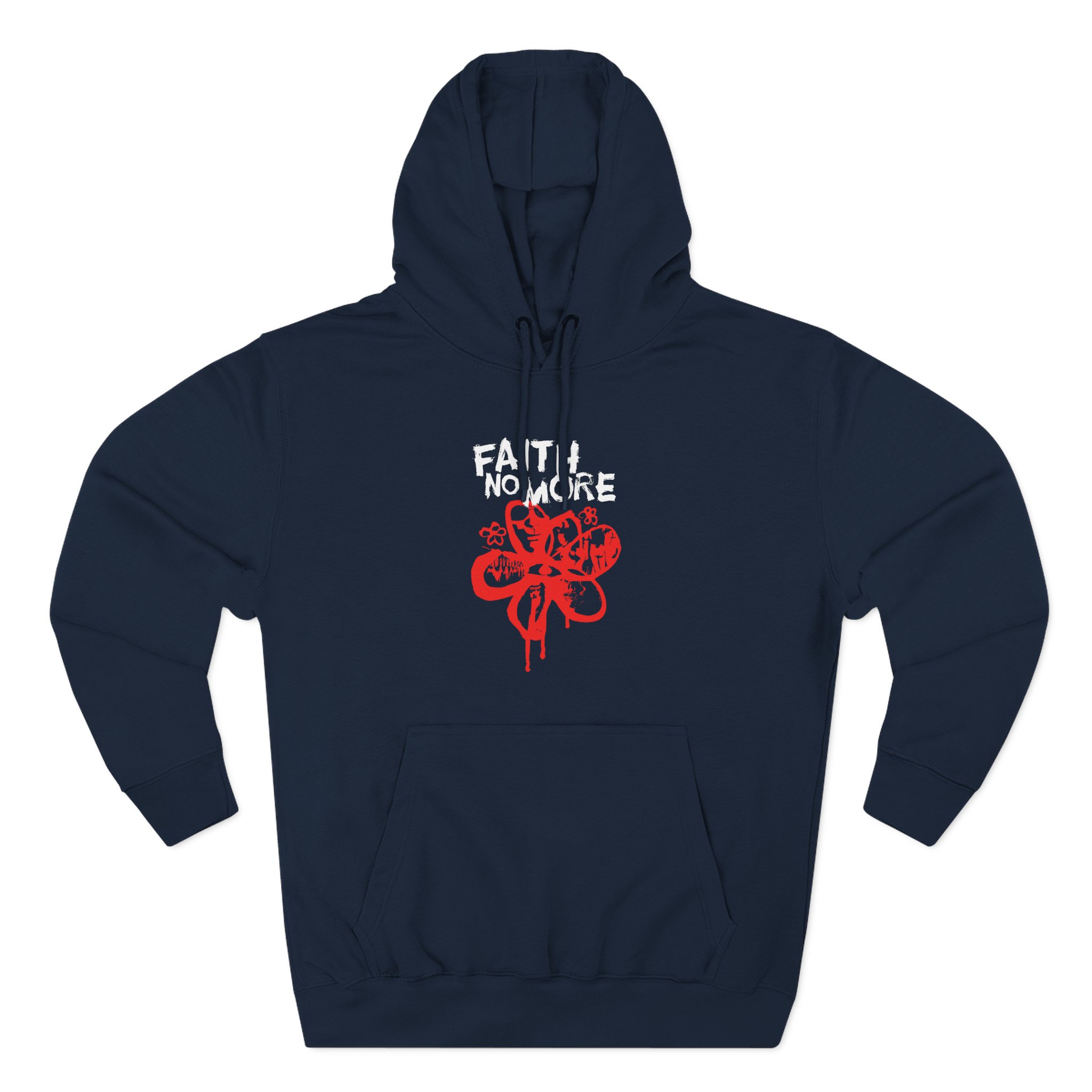 Faith No More Flower Three-Panel Fleece Hoodie