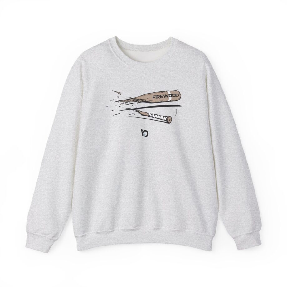 Trevor Bauer Firewood Unisex Heavy Blend™ Crewneck Sweatshirt