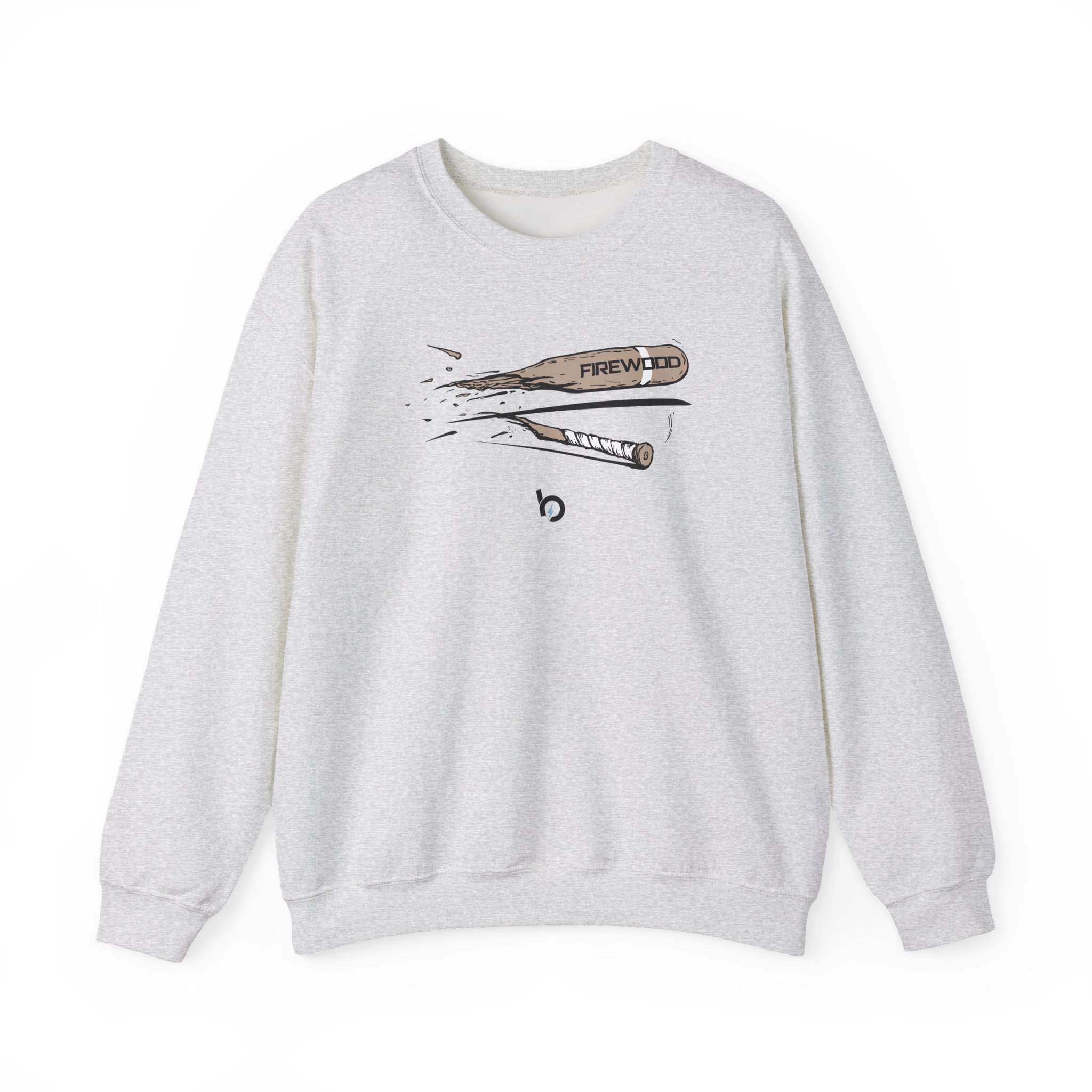 Trevor Bauer Firewood Unisex Heavy Blendâ„¢ Crewneck Sweatshirt