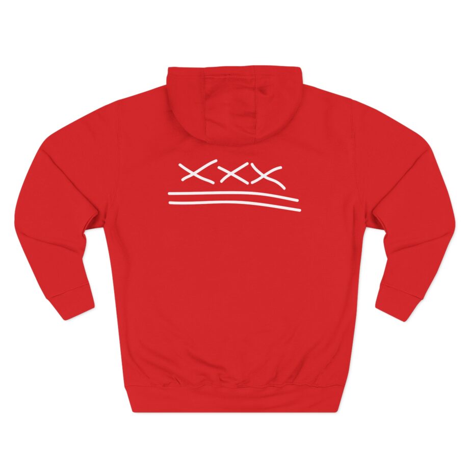 Have Heart Boston Straight Edge Three-Panel Fleece Hoodie