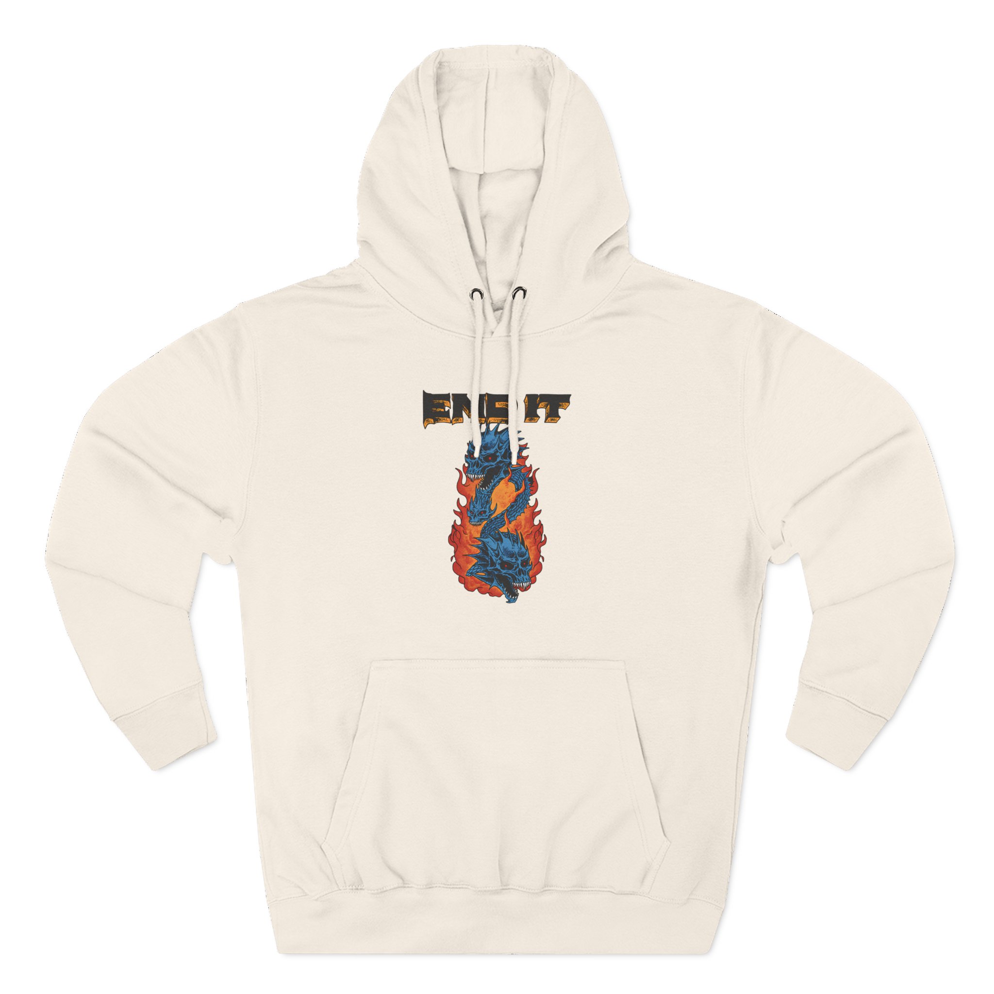 End It Three-Panel Fleece Hoodie