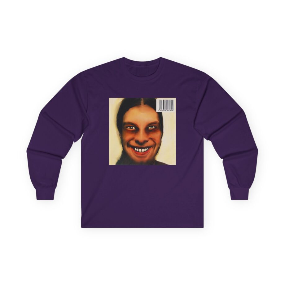 Aphex Twin I Care Because You Do  Album Cover Unisex Ultra Cotton Long Sleeve Tee