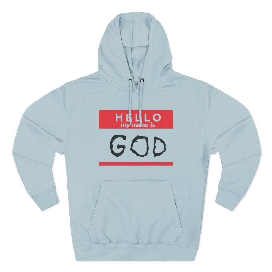 Aphex Twin Hello My Name is God Three-Panel Fleece Hoodie