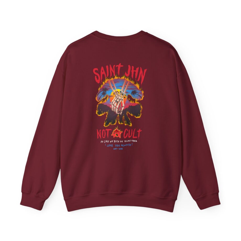 Saint Jhn Horse Stampede Unisex Heavy Blend™ Crewneck Sweatshirt
