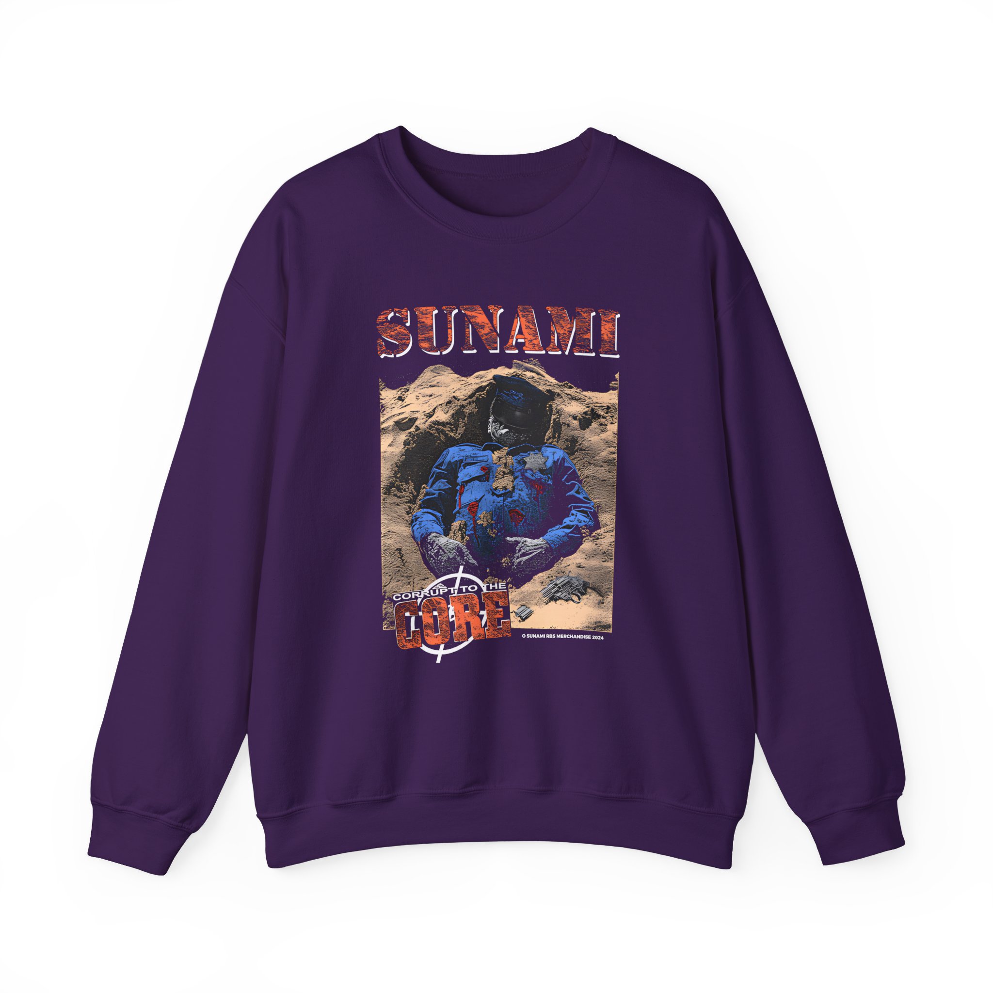 Sunami Corrupt to the Core Unisex Heavy Blendâ„¢ Crewneck Sweatshirt