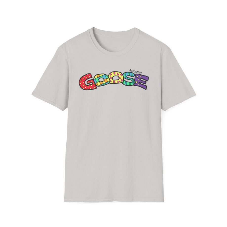 Goose x Staycool   Rainbow Unisex Softstyle T-Shirt