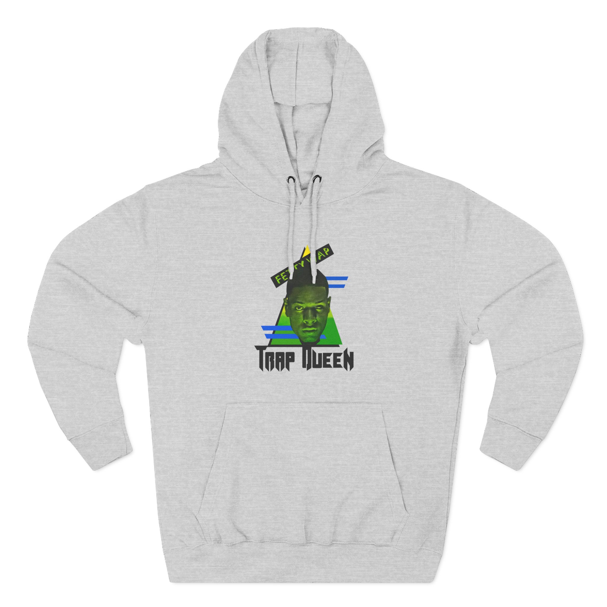 Fetty Wap Trap Queen Three-Panel Fleece Hoodie