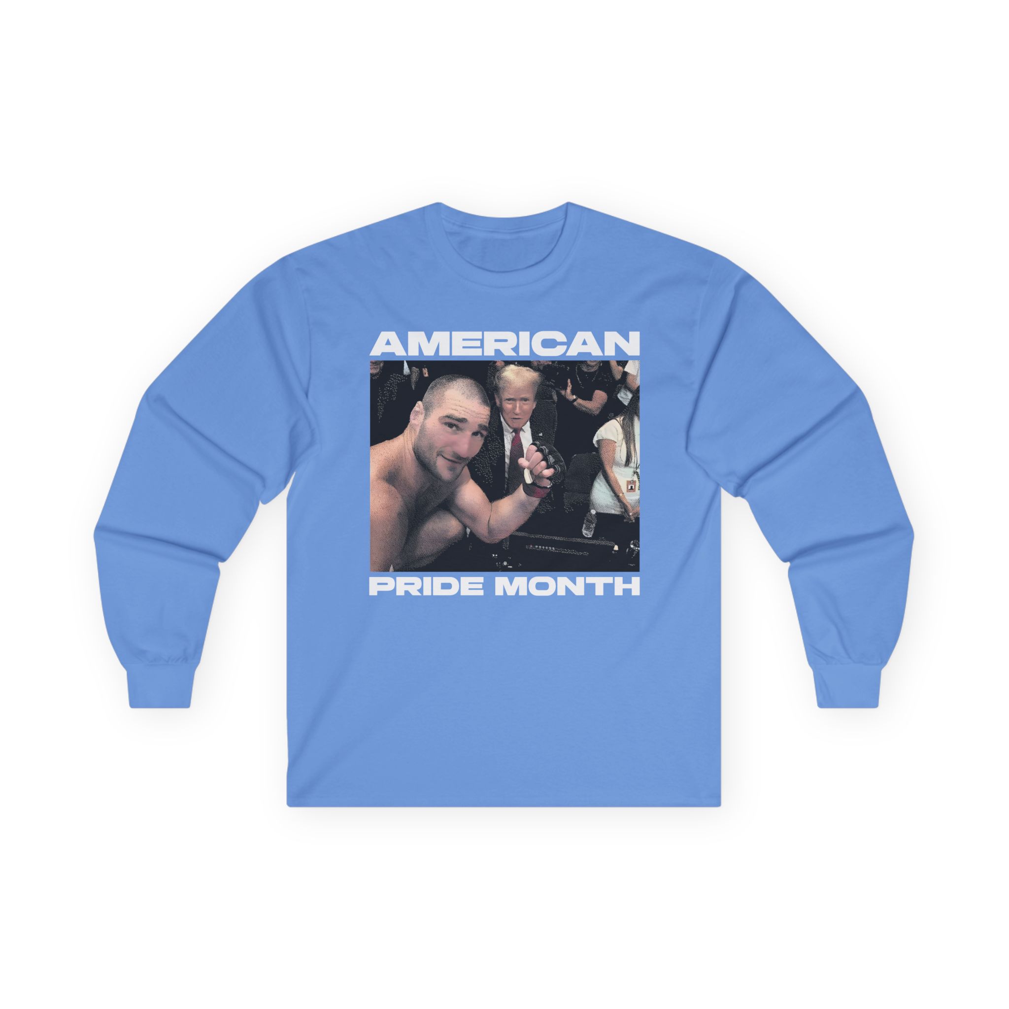 Sean Strickland American Pride Month Unisex Ultra Cotton Long Sleeve Tee